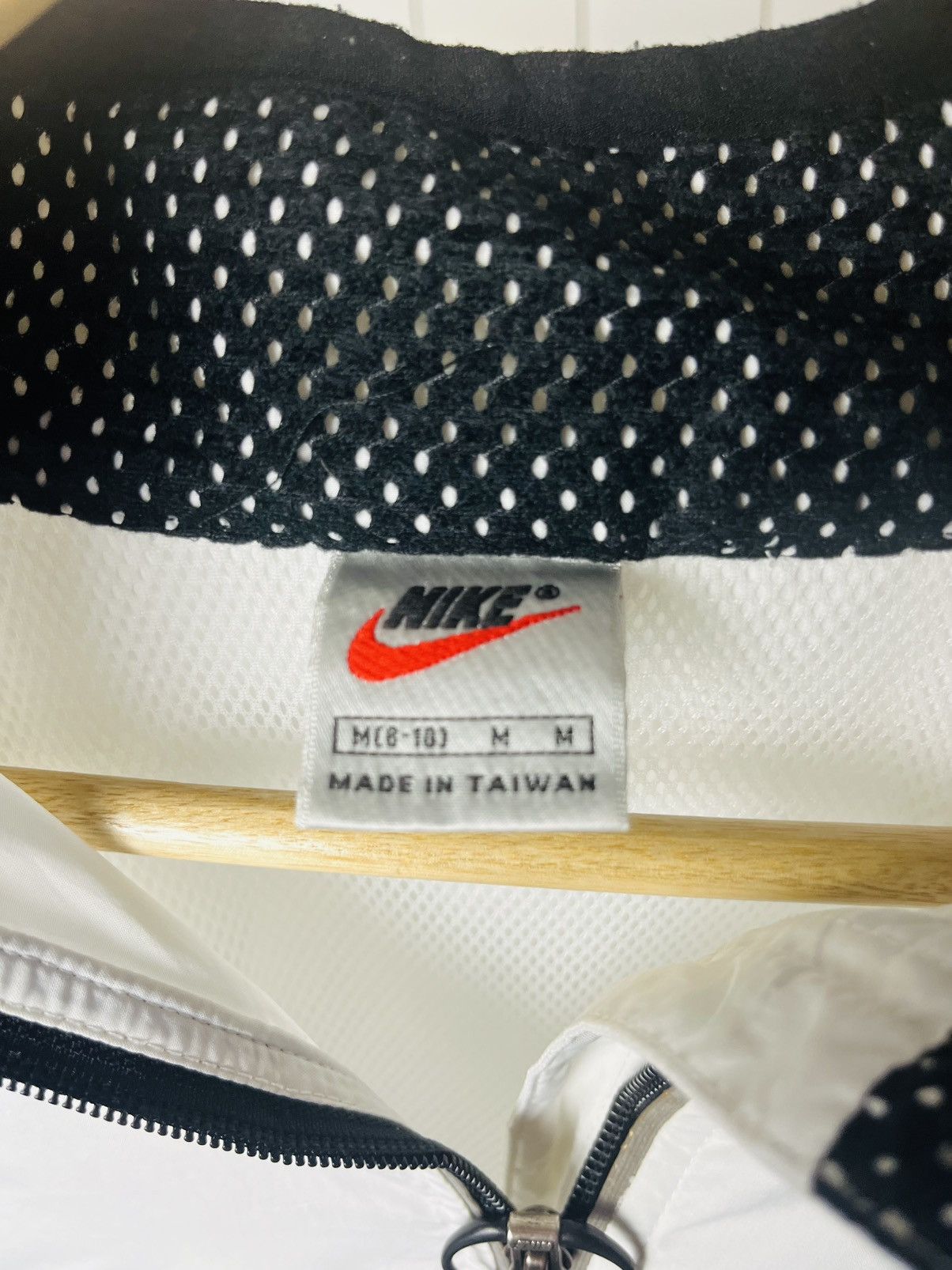 Nike Vintage 90’s Nike Hooped Full-Zip Jacket Size US M / EU 48-50 / 2 - 3 Thumbnail