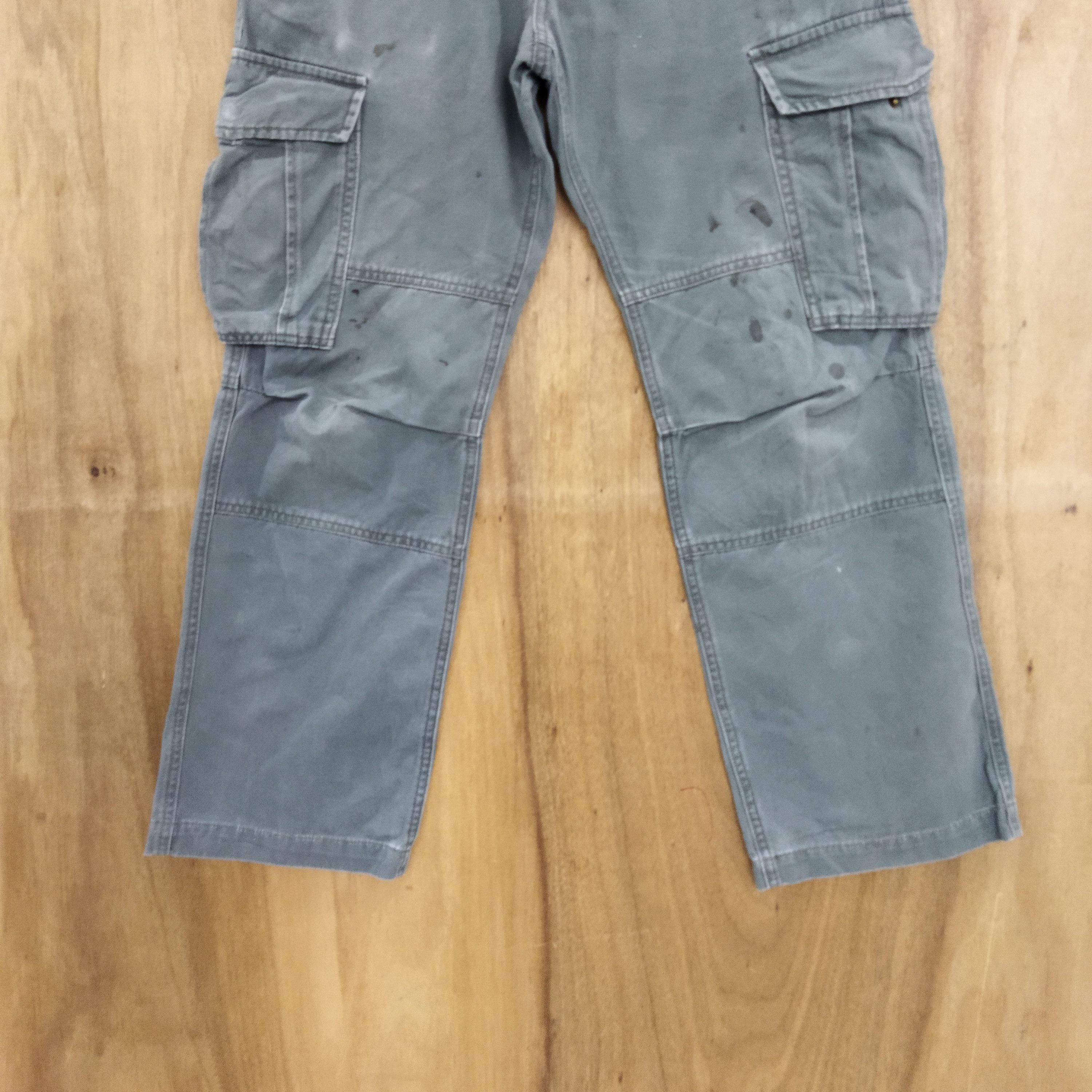 Japanese Brand BULL GREEN CARGO PANTS Size US 30 / EU 46 - 3 Thumbnail