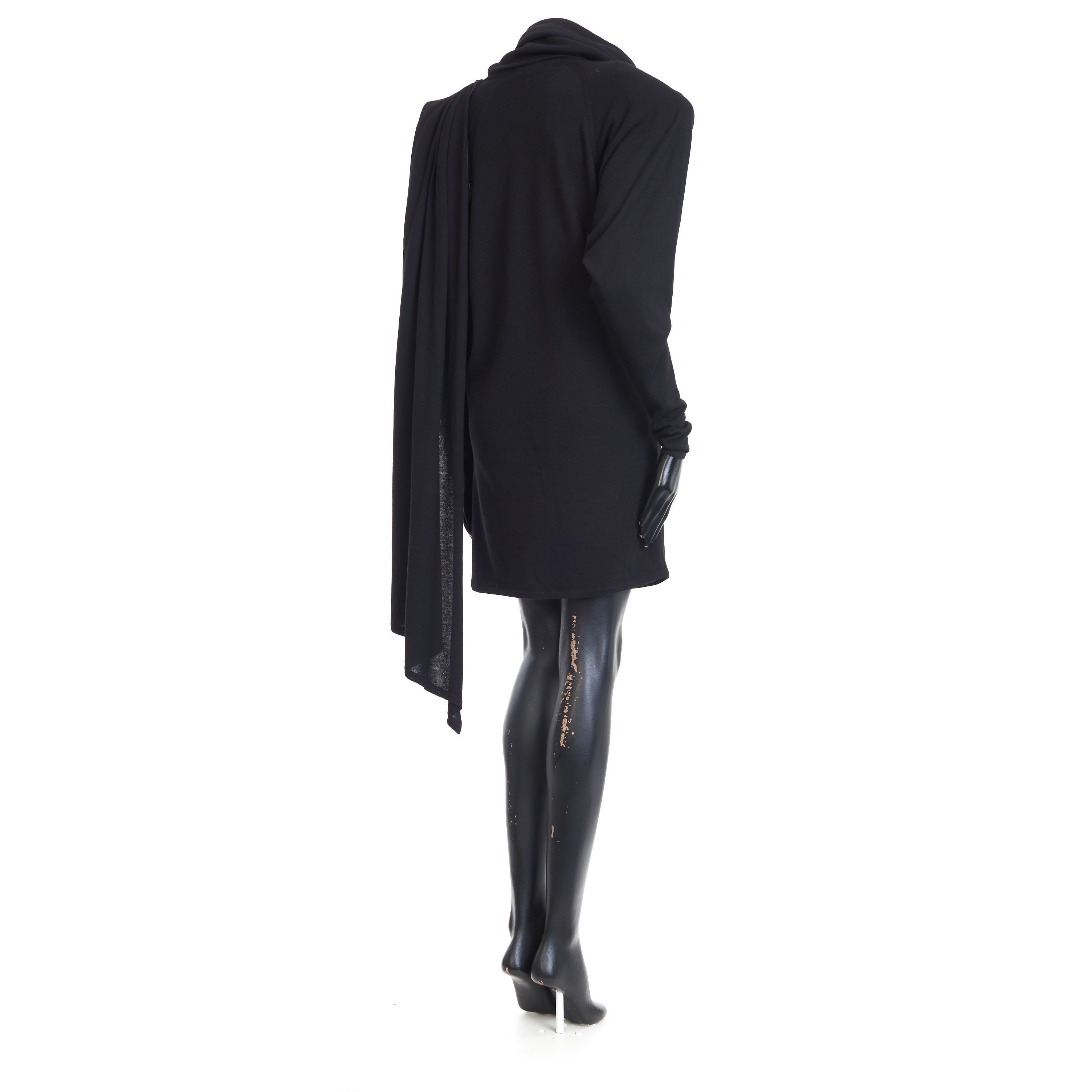 Saint Laurent Paris Hooded Dress In Wool Size S / US 4 / IT 40 - 7 Thumbnail