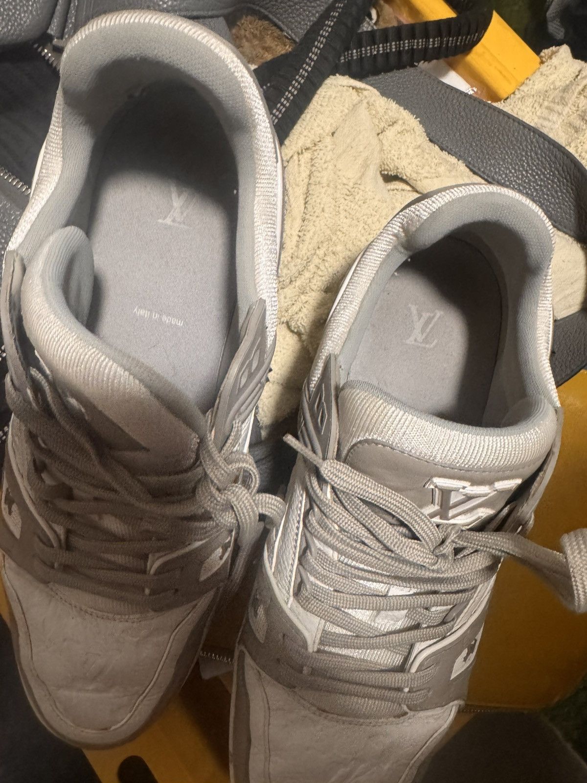 Louis Vuitton louis vuitton trainer gray Size US 10 / EU 43 - 11 Thumbnail
