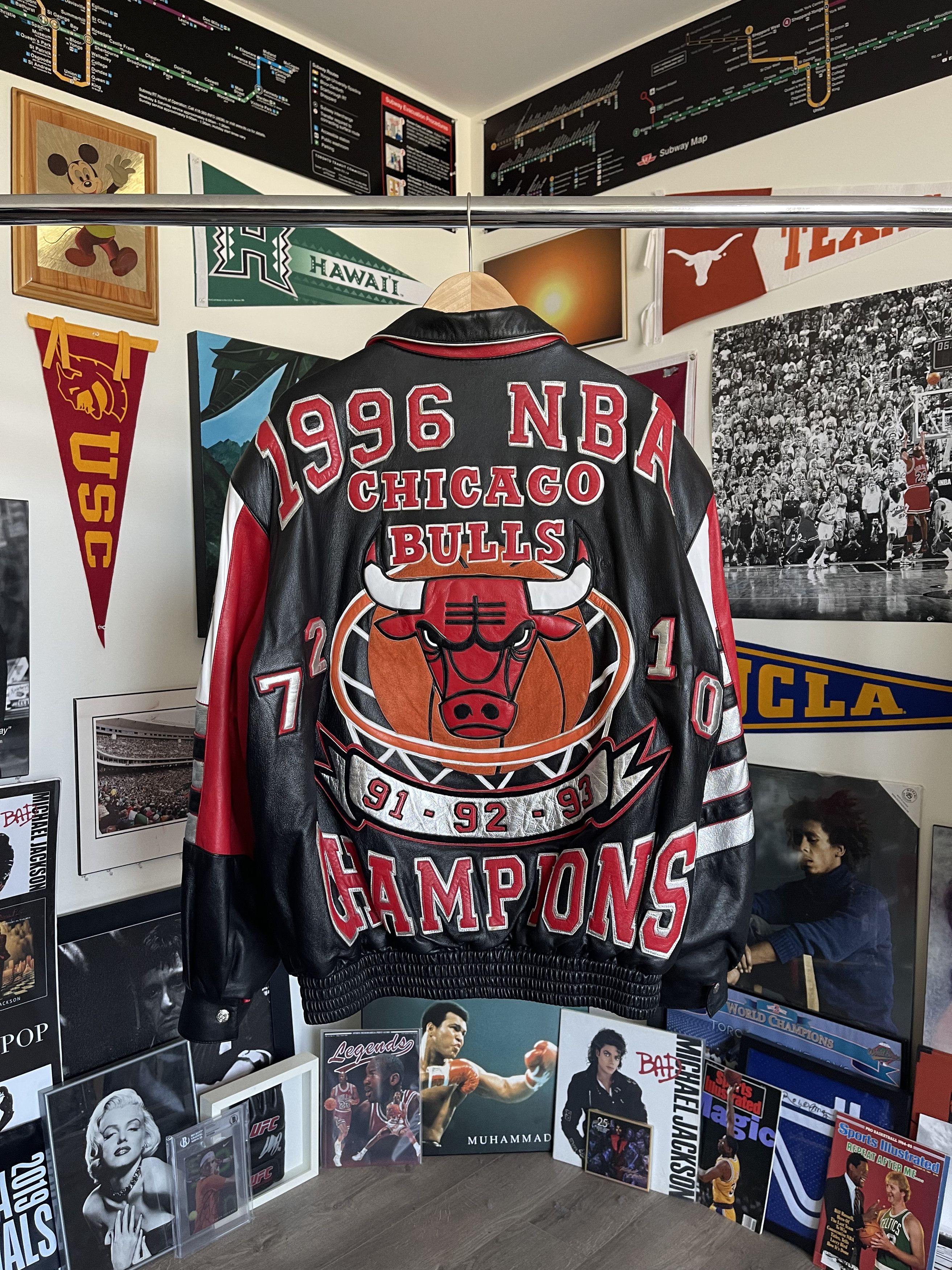 Jeff Hamilton NBA Vintage Jeff Hamilton 1996 CHICAGO BULLS NBA Championship Jacket Grailed