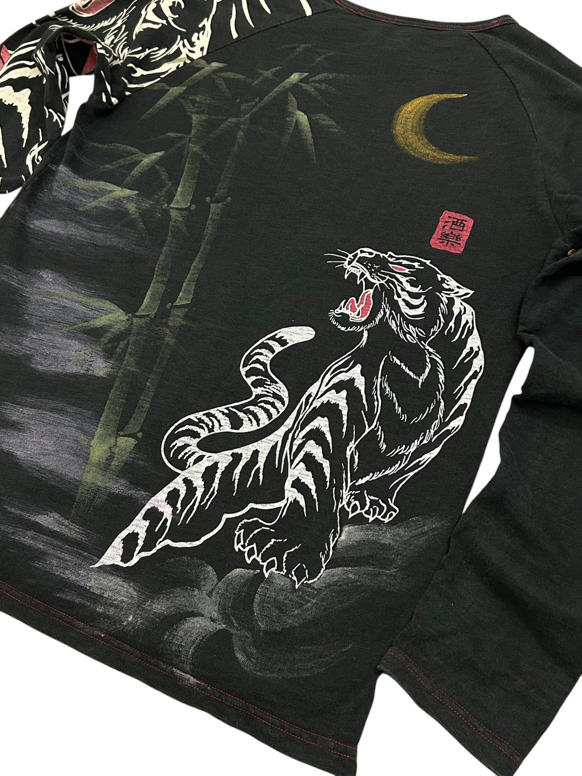 Designer × Japanese Brand Sharaku Japanese Style Karakuri Tiger Beast Strike Sleeve Size US M / EU 48-50 / 2 - 4 Thumbnail