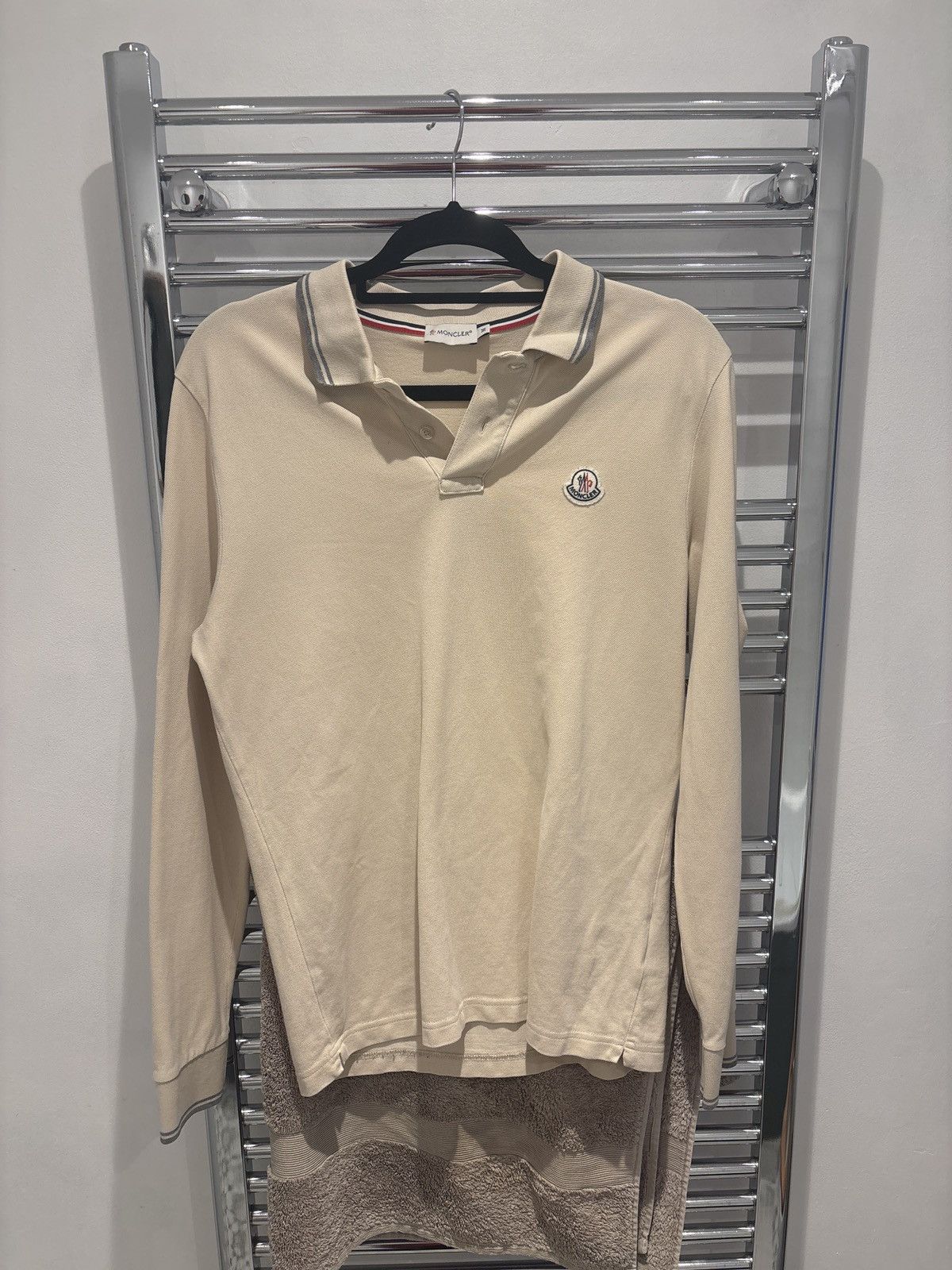 Moncler Moncler Longsleeve Polo Size US M / EU 48-50 / 2 - 6 Thumbnail