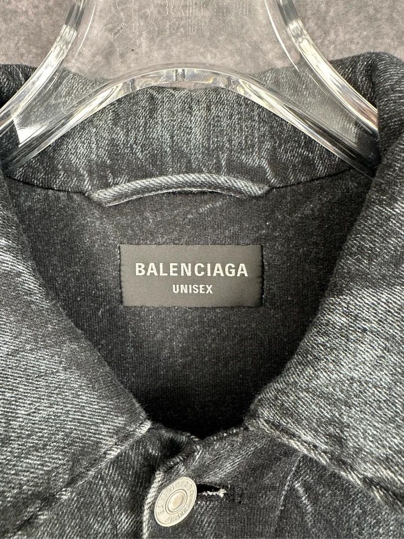 Balenciaga Balenciaga Gradient color washing to make old cowboy cotto Size US L / EU 52-54 / 3 - 3 Thumbnail