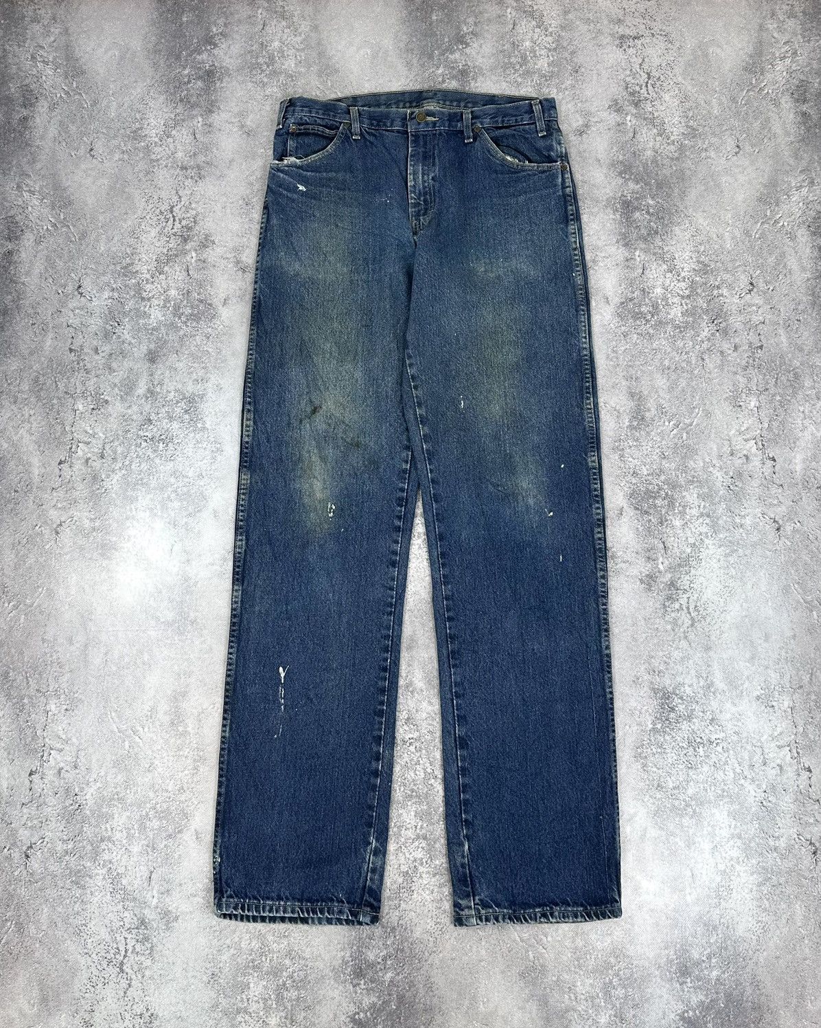 Dickies Vintage Dickies USA Distressed American Work Jeans Pants Size US 36 / EU 52 - 2 Thumbnail