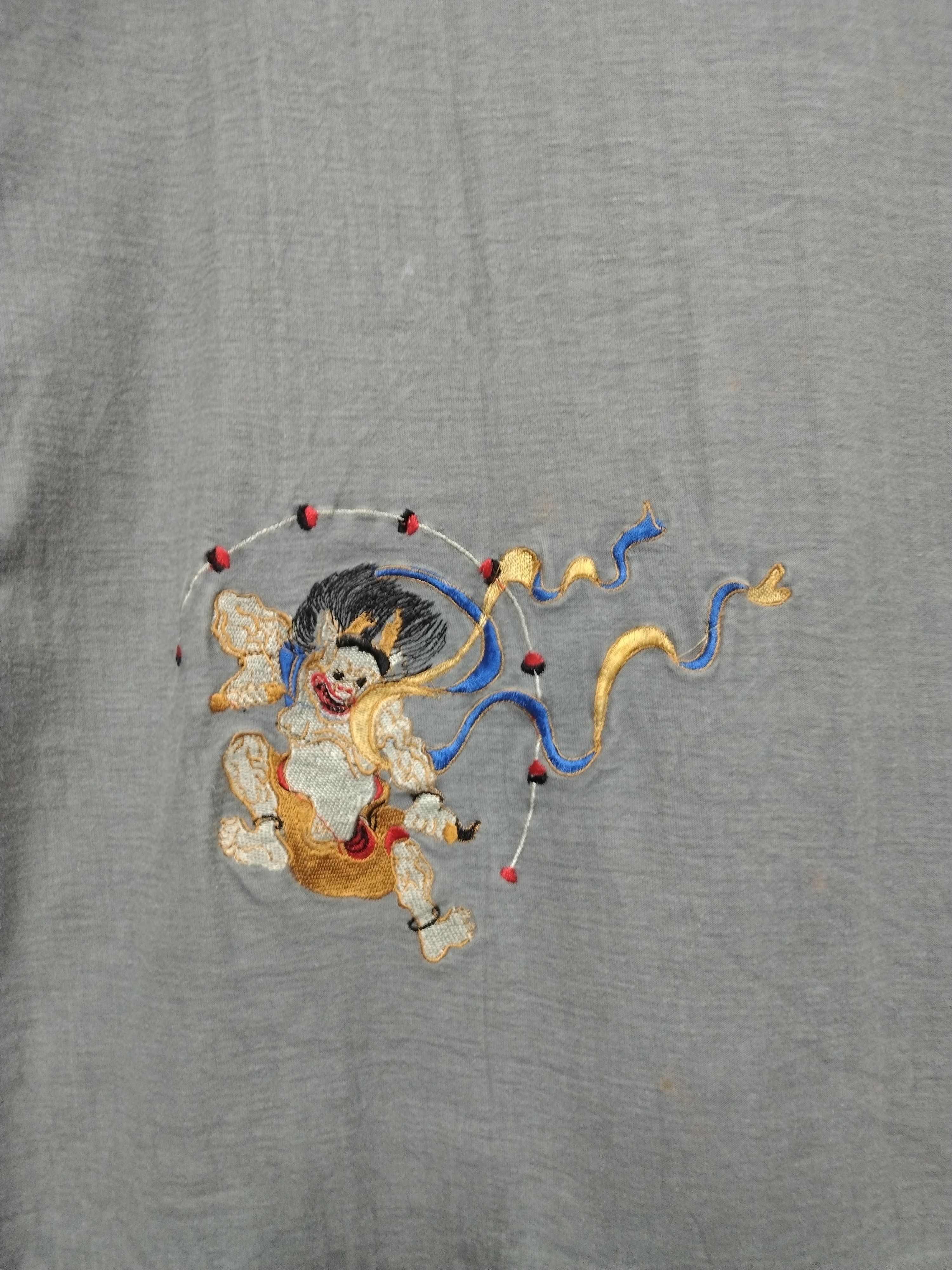 Japanese Brand RARE! Crazy Awesome Vintage God of wind JAPAN Rare Graphic Size US M / EU 48-50 / 2 - 3 Thumbnail