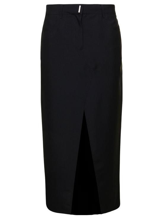 Givenchy GIVENCHY Women Skirts BW40RK108W001 Black Size 26" / US 2 / IT 38 - 1 Thumbnail