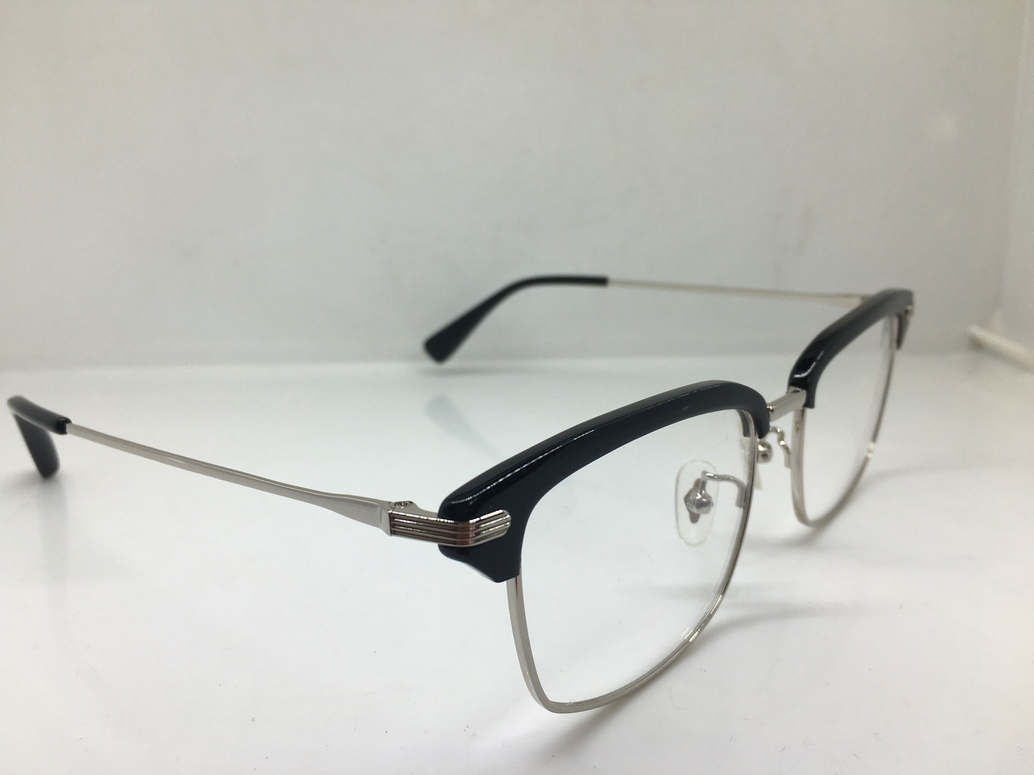 Other MOd Malcolm X Black Silver RX Eyeglasses Frame Size ONE SIZE - 2 Thumbnail