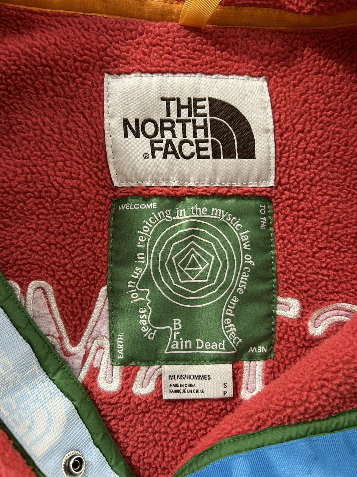 Brain Dead × The North Face Brain Dead X TNF 89 Placket Pullover Fleece Size US S / EU 44-46 / 1 - 3 Thumbnail