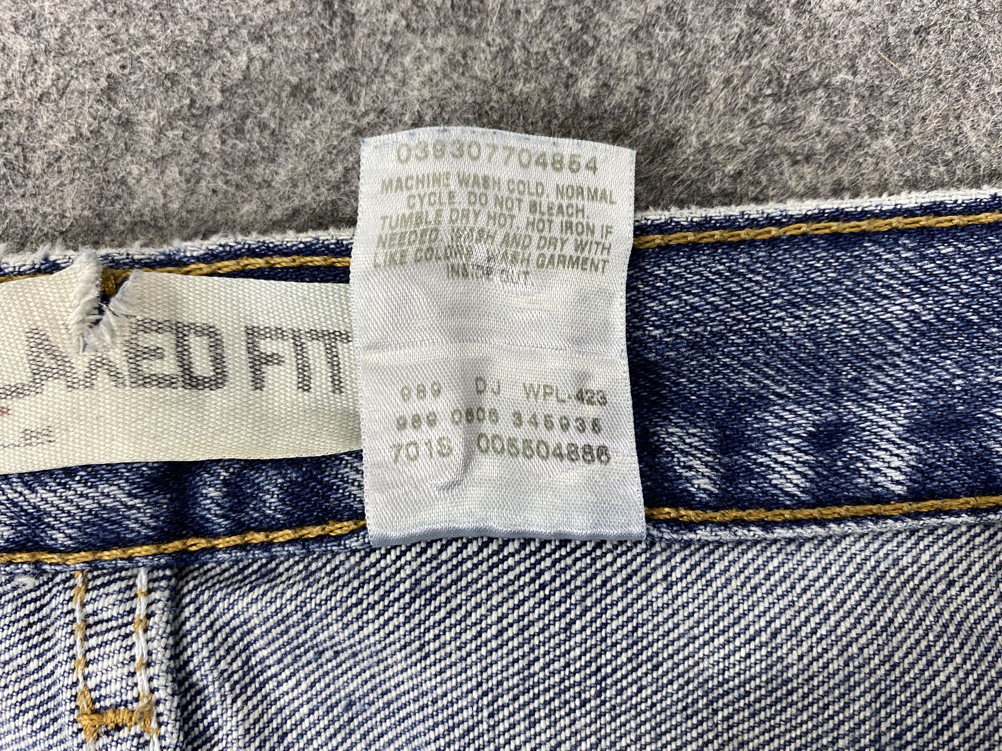 Levi's Blue Vintage Levi's 550 Jeans 34x29.5 Denim -JN1704 Size US 34 / EU 50 - 9 Thumbnail