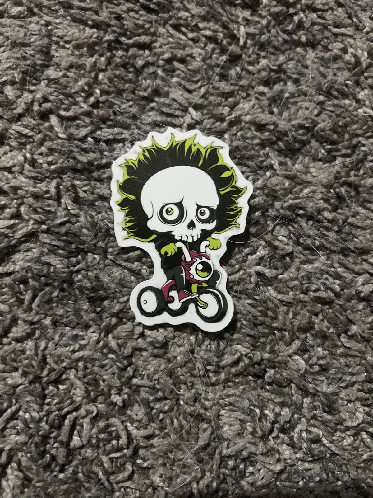 Hypebeast Skeleton Riding Tricycle Sticker Size ONE SIZE - 1 Thumbnail