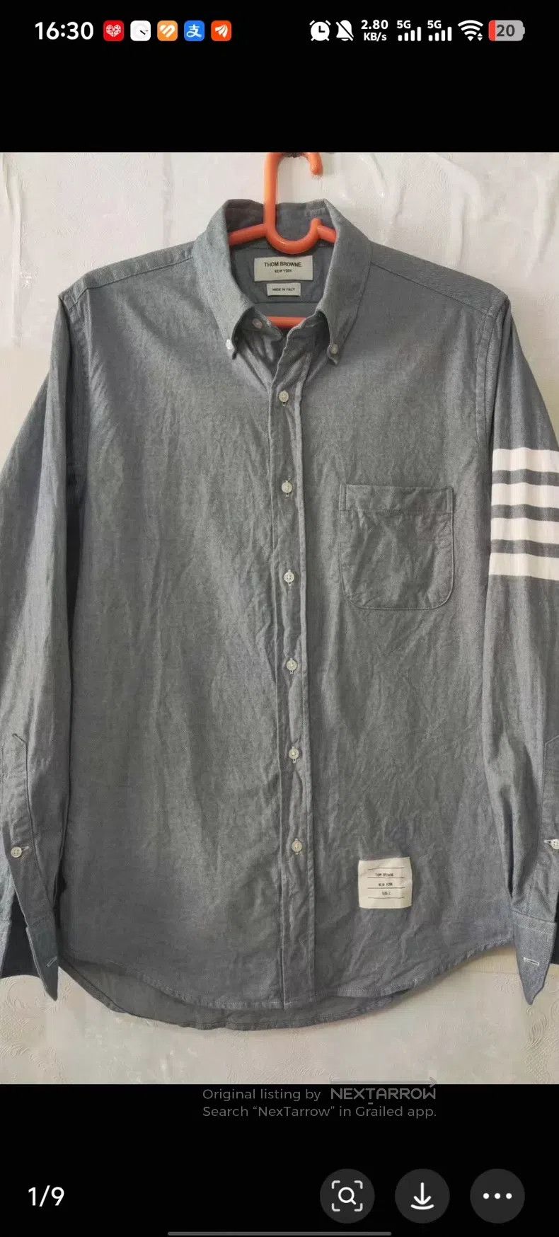 Thom Browne Thom Browne Casual Long Sleeve Shirt Size US M / EU 48-50 / 2 - 1 Thumbnail