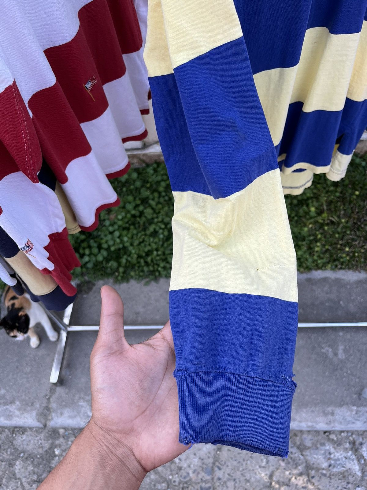 Polo Ralph Lauren × Ralph Lauren × Vintage Vintage Polo Ralph Lauren Rugby Shirt Size US L / EU 52-54 / 3 - 5 Thumbnail