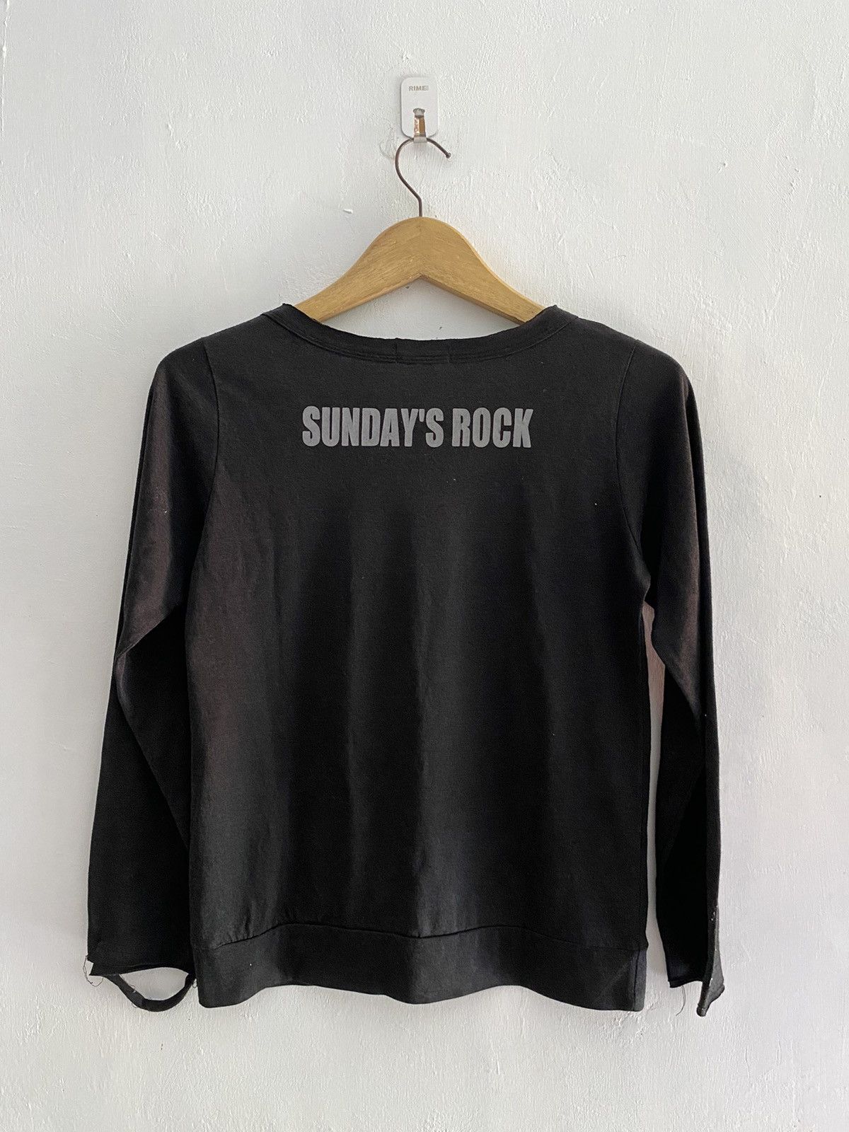 20471120 × Hysteric Glamour × Japanese Brand Vintage sundays rock distressed longsleeve tshirt Size US S / EU 44-46 / 1 - 2 Thumbnail