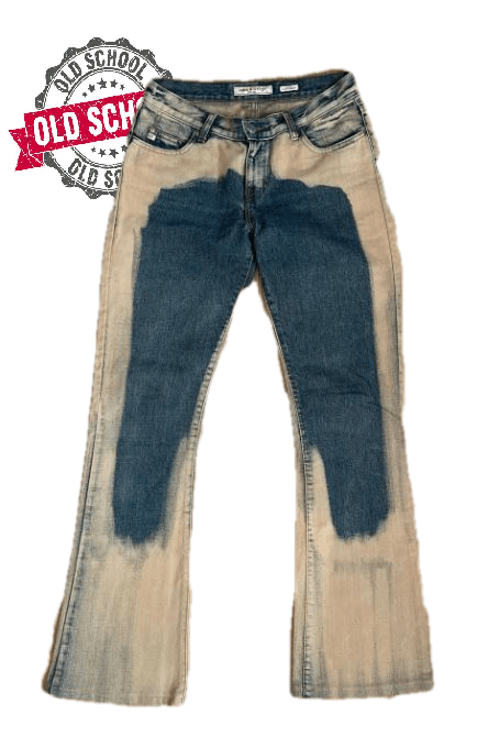 image of Miss Sixty Low Tommy Tie Dye Y2K Jeans Denim, Women's (Size 26)