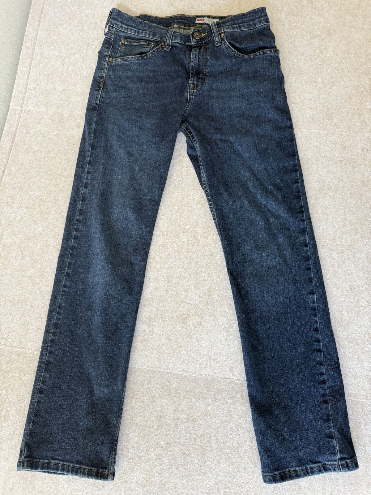 Wrangler Wrangler slim straight jeans men’s 30 x 30 Size US 30 / EU 46 - 1 Thumbnail