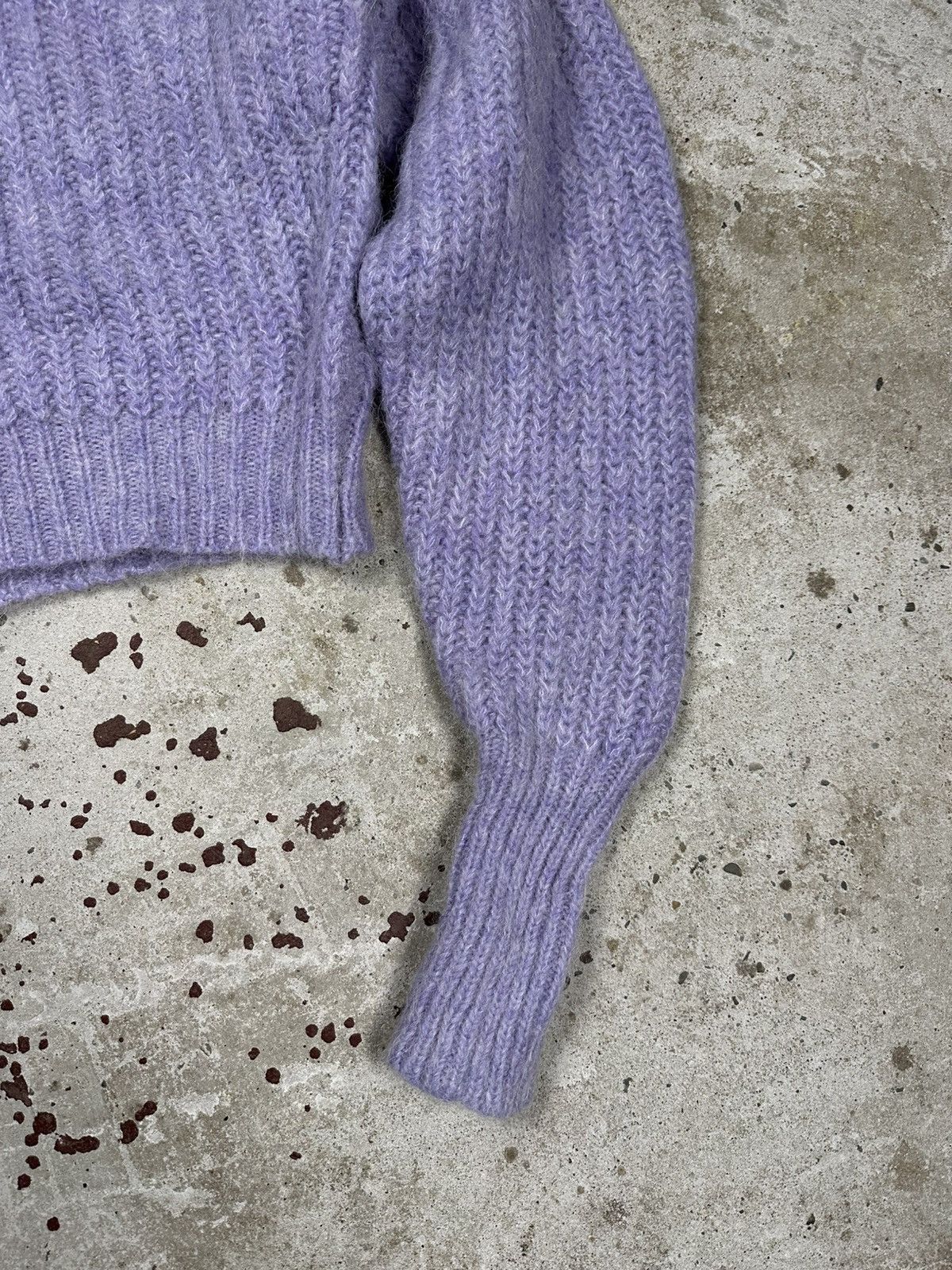 Designer × ROTATE Rotate Birger Christensen Knit Wool Big Logo Cropped Jumper Size S / US 4 / IT 40 - 12 Thumbnail
