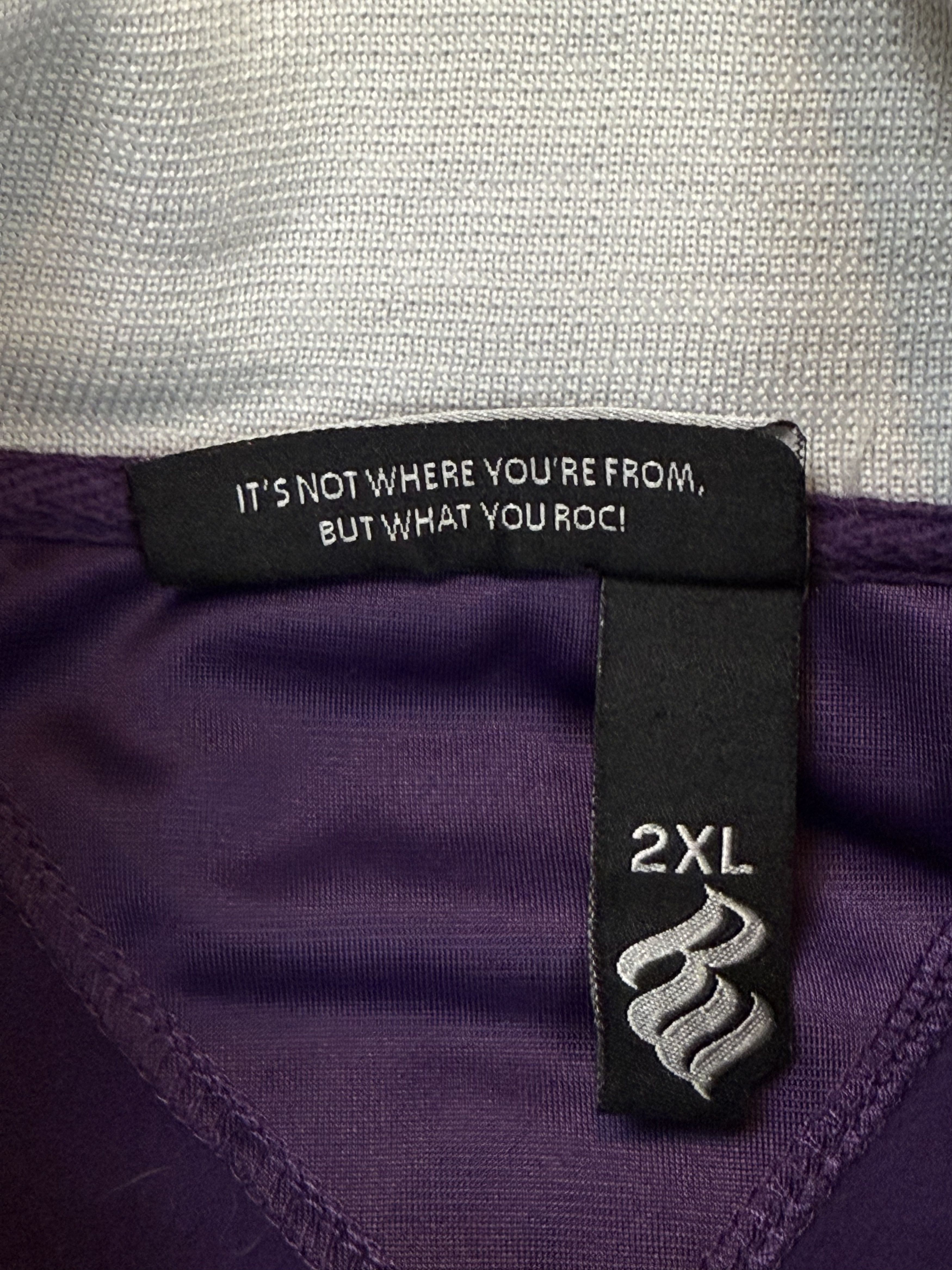 Rocawear Rocawear Big Logo Track Jacket Tracksuit Jacket Violet Rap Size US XXL / EU 58 / 5 - 9 Thumbnail