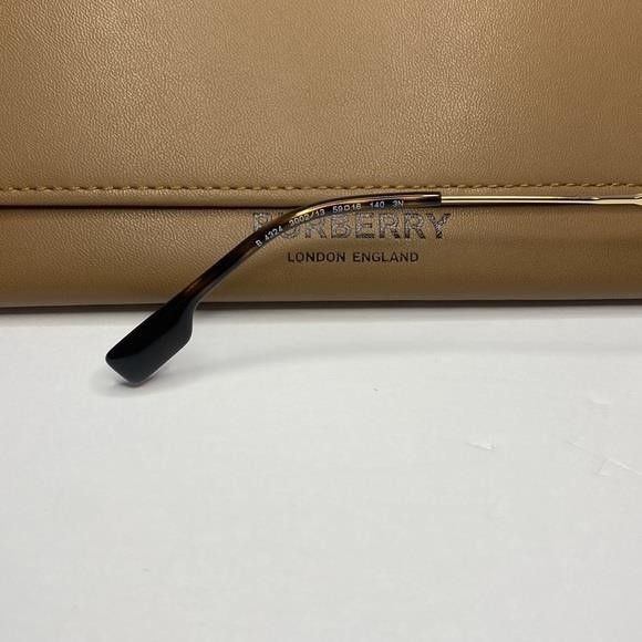 Burberry BURBERRY BE4324 B 4324 ISABELLA Square Brown Sunglasses","de Size ONE SIZE - 8 Thumbnail