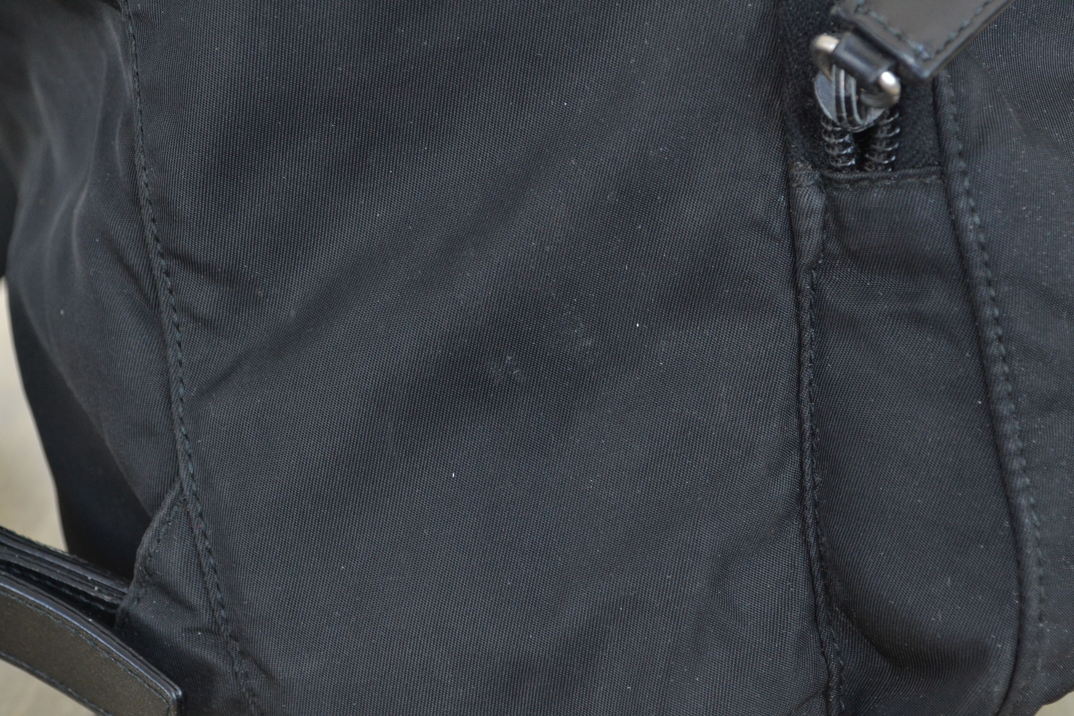 Prada PRADA Backpack Bag Sport Nylon Leather Black Pockets Size ONE SIZE - 9 Thumbnail