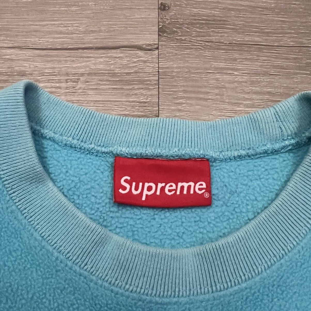 Supreme Supreme Polartec Logo Crewneck Size US M / EU 48-50 / 2 - 5 Thumbnail
