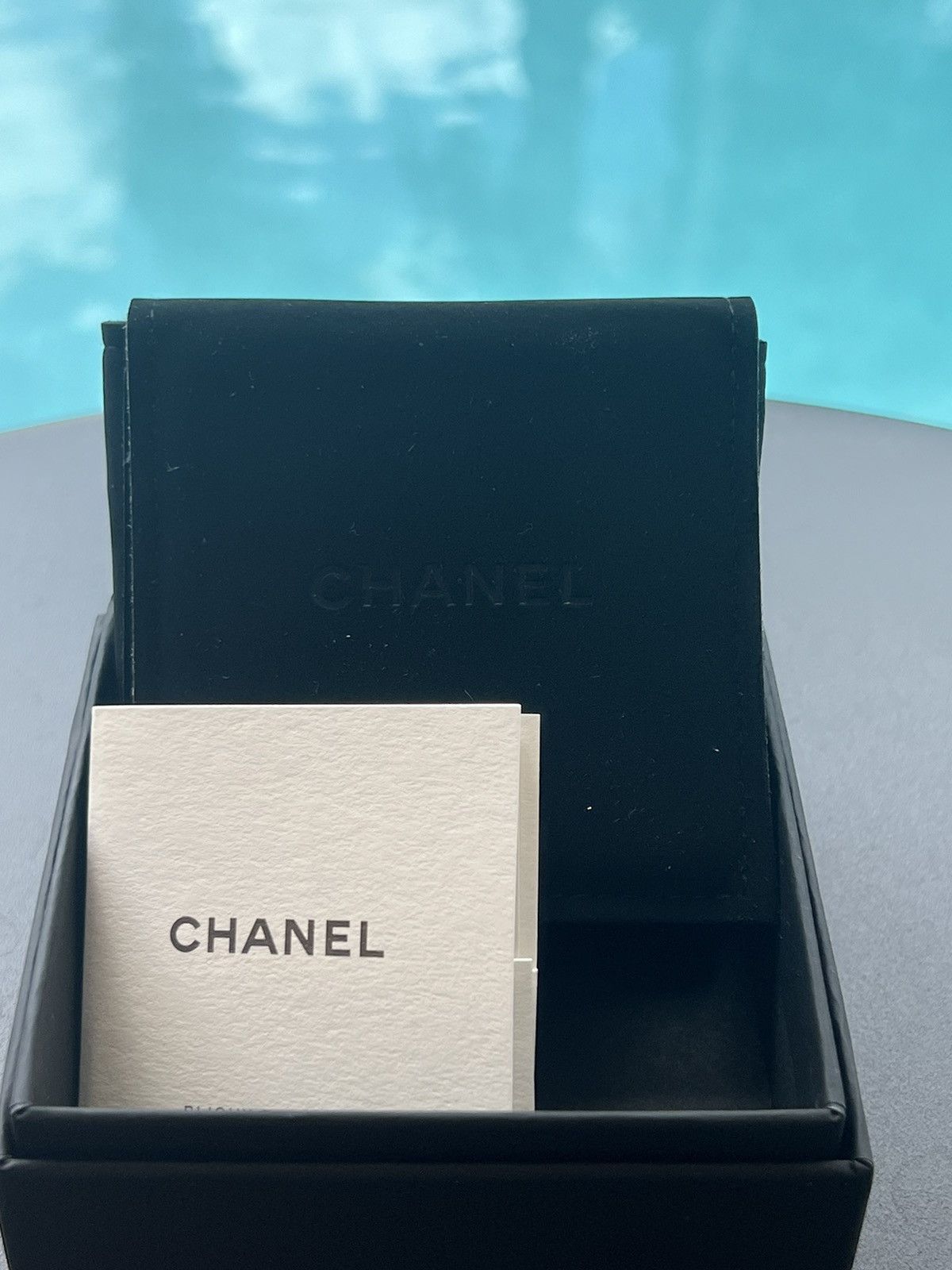 Amazing Chanel gold surfboard brooch.