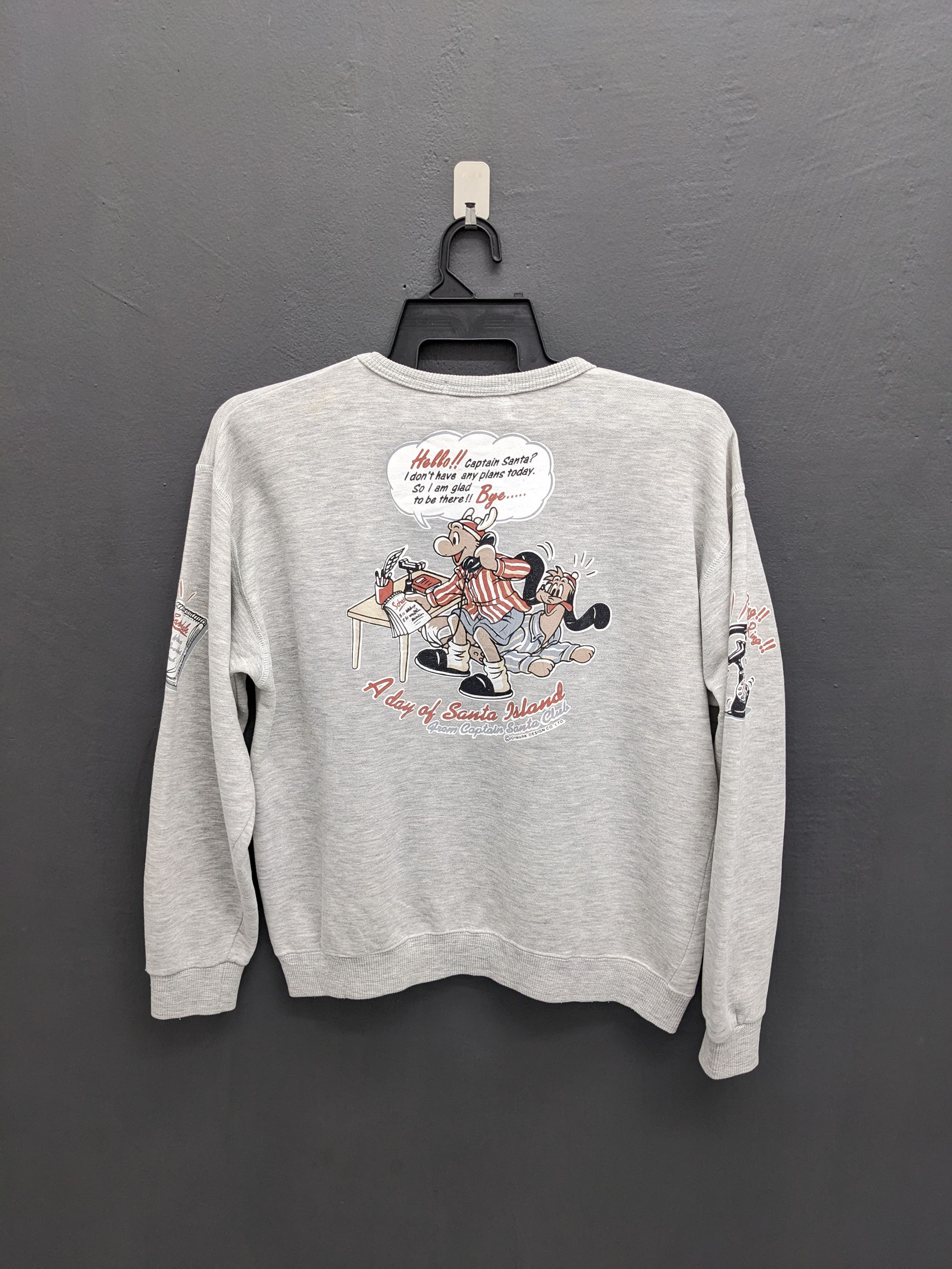 Captain Santors Vintage Captain Santa Sport Club By Jo Mark Sweatshirt Size US M / EU 48-50 / 2 - 9 Thumbnail