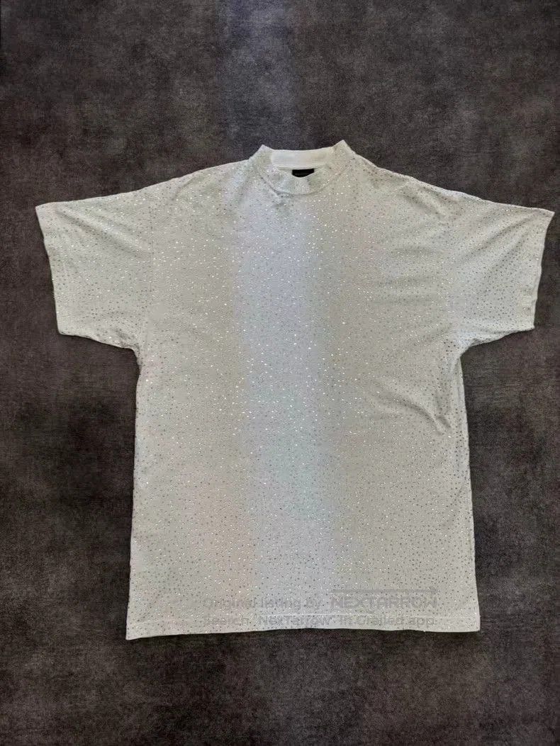 Balenciaga Balenciaga Crystal Studded Short Sleeve. Size US XS / EU 42 / 0 - 1 Thumbnail