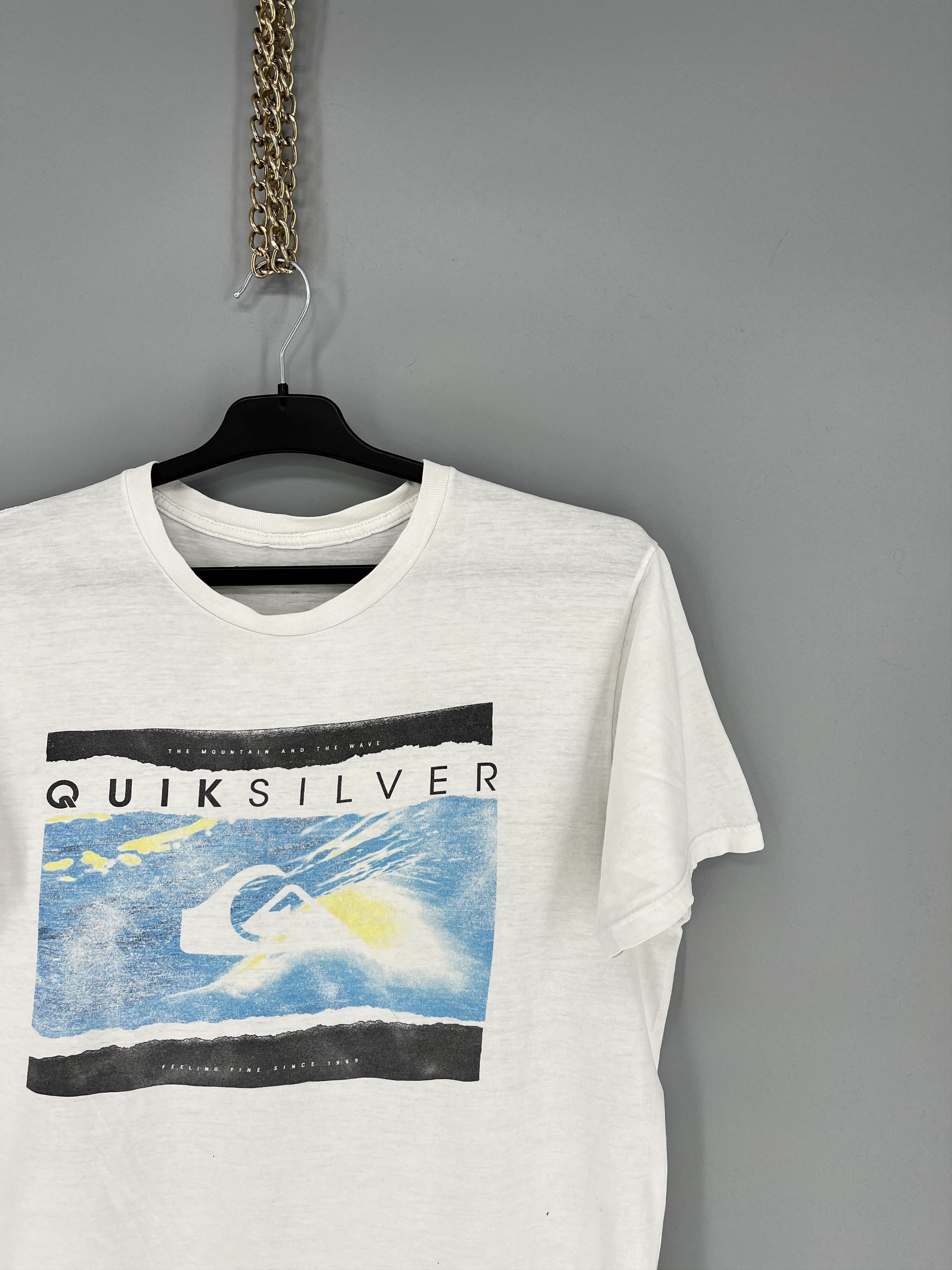 Other Vintage Quiksilver T-Shirt Medium Gray Surf Skateboard y2k Size US M / EU 48-50 / 2 - 5 Thumbnail