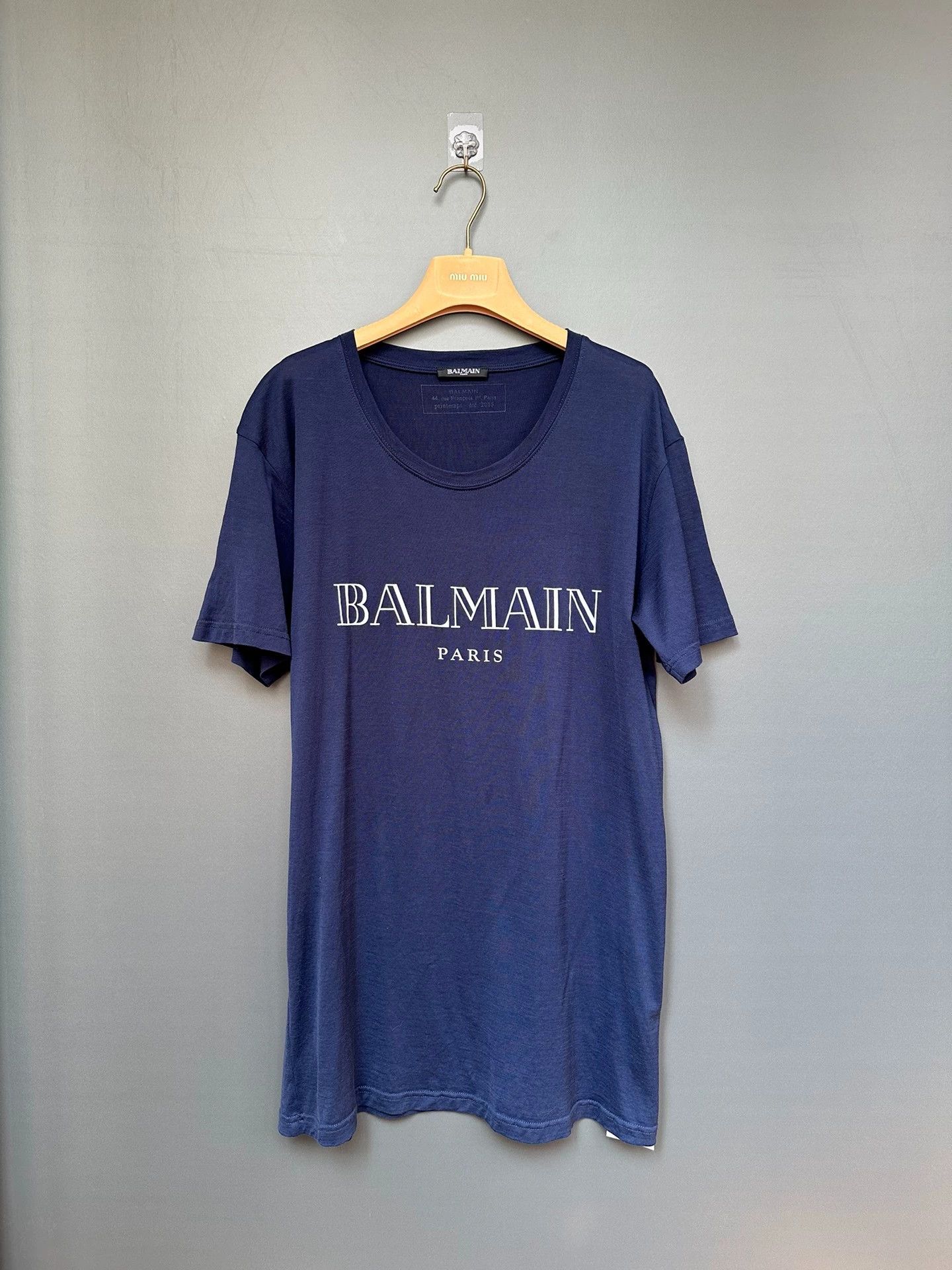 Balmain Balmain Letter logo short sleeve Size US M / EU 48-50 / 2 - 1 Thumbnail