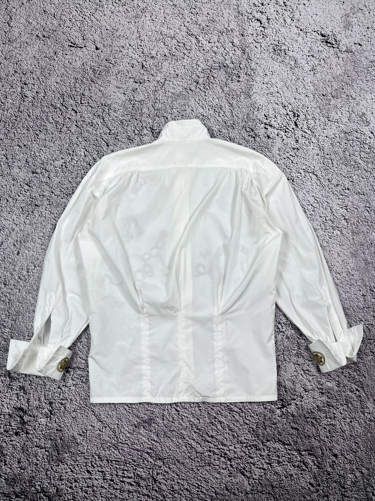 Escada Vintage Escada by Margaretha Ley Gold Embroidered Blouse Size XS / US 0-2 / IT 36-38 - 13 Thumbnail