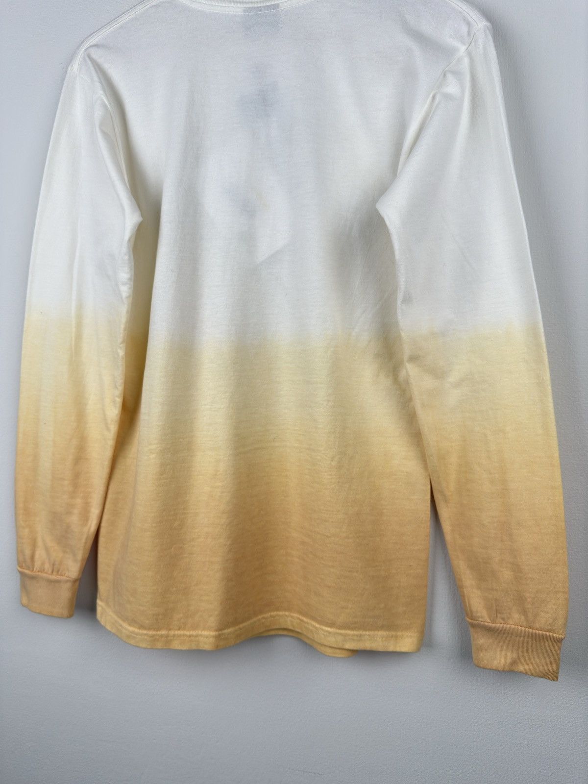 Stussy STUSSY Sunflower Dip Dyed Big Logo Longsleeve Size US S / EU 44-46 / 1 - 10 Thumbnail