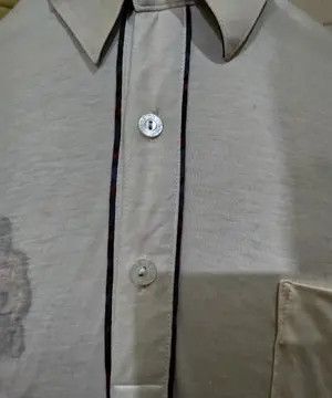 DAKS Vintage DAKS DG White Piped Polo Shirt Size US L / EU 52-54 / 3 - 4 Thumbnail