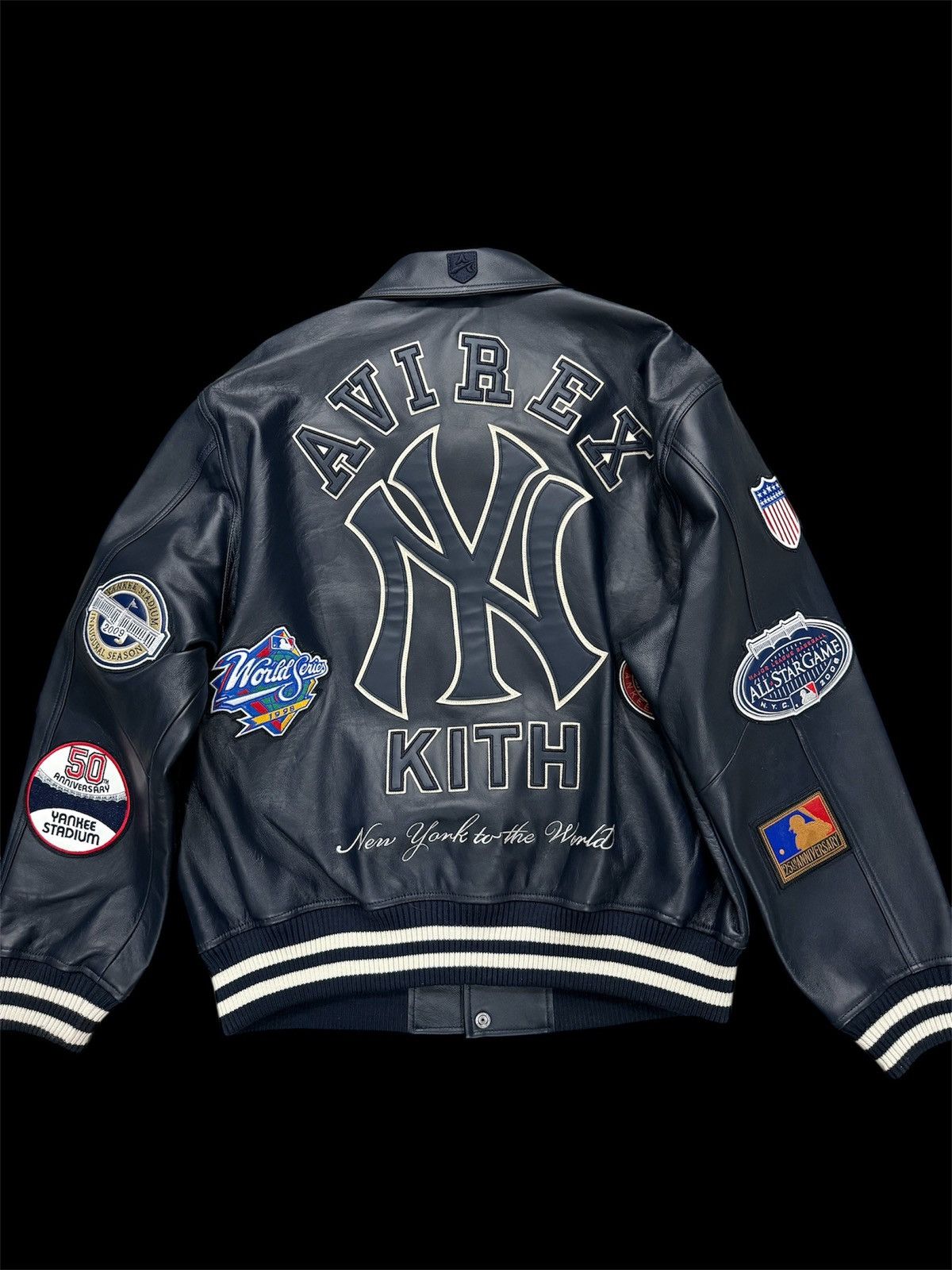 Avirex × Kith Kith & AVIREX Yankees Jacket Size (XL) Size US XL / EU 56 / 4 - 2 Thumbnail