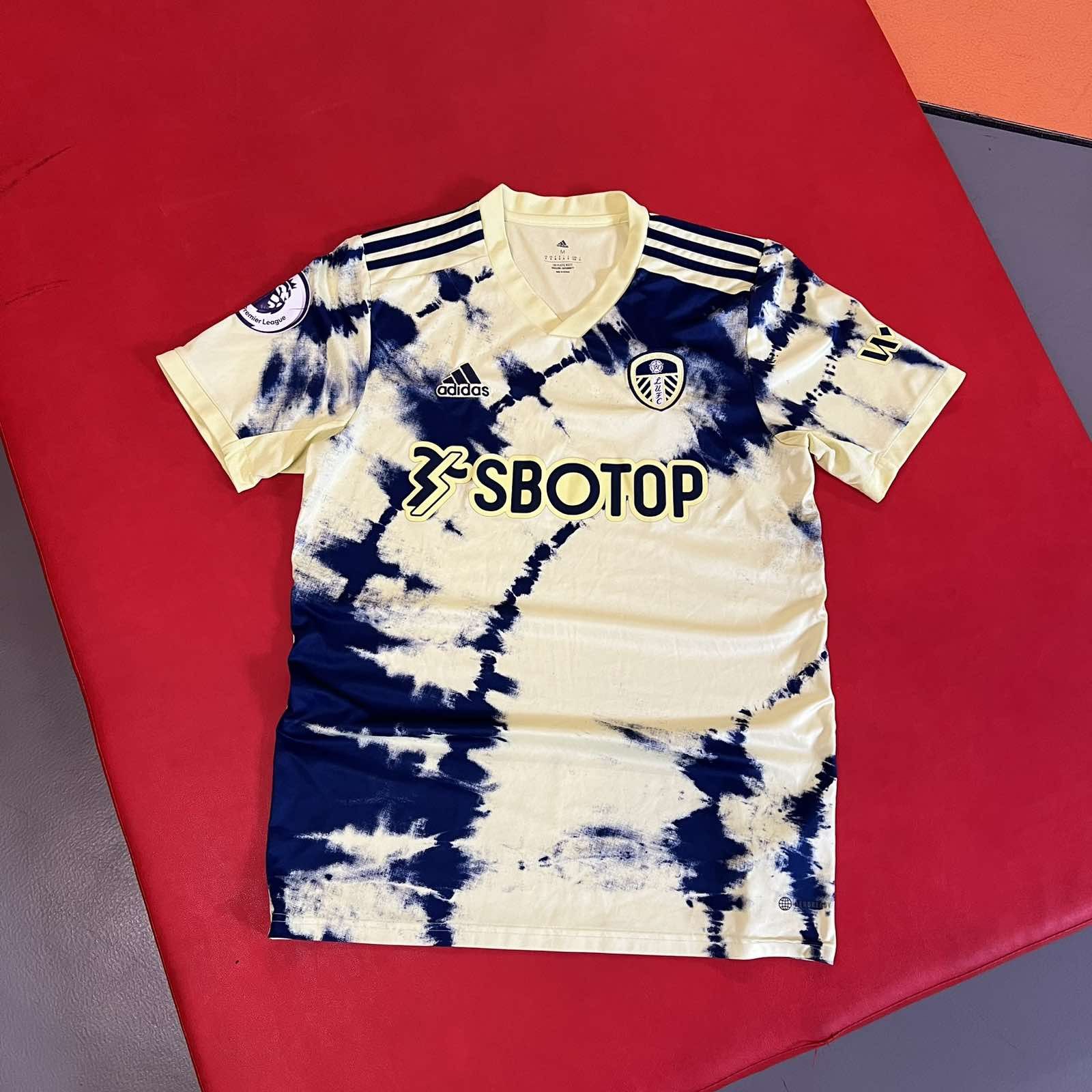 Adidas Adidas Leeds United 2022-23 Away Football Soccer Jersey Size US M / EU 48-50 / 2 - 1 Thumbnail