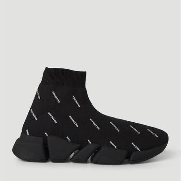 Balenciaga 💯 - New Authentic Balenciaga Speed 2.0 LT Logo Sock Sneaker Size US 13 / EU 46 - 9 Thumbnail