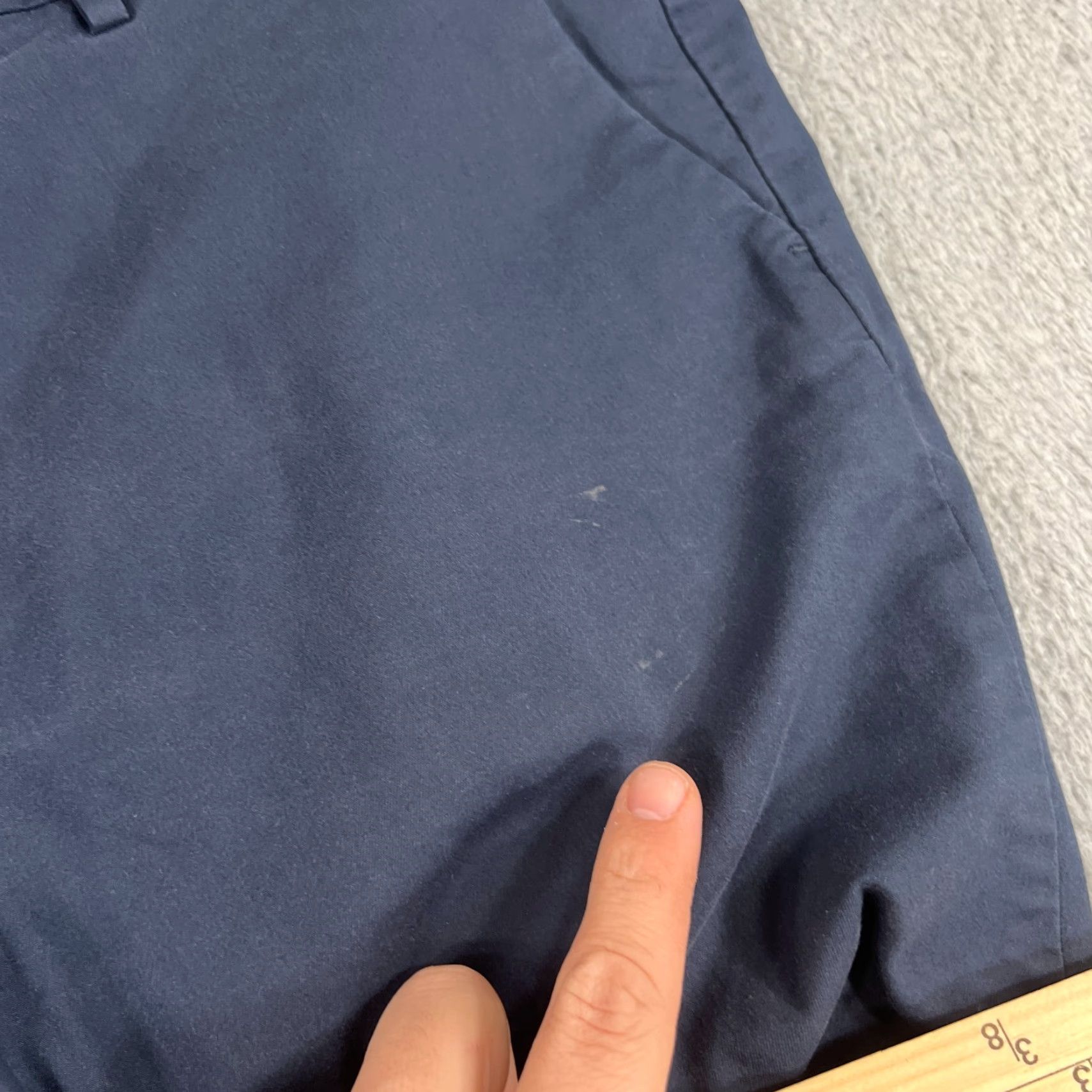 Bonobos Bonobos Slim Fit Pants Mens 34x30 Regular Cotton Stretch Chino Blue 3X Dry Performance Size US 34 / EU 50 - 7 Thumbnail