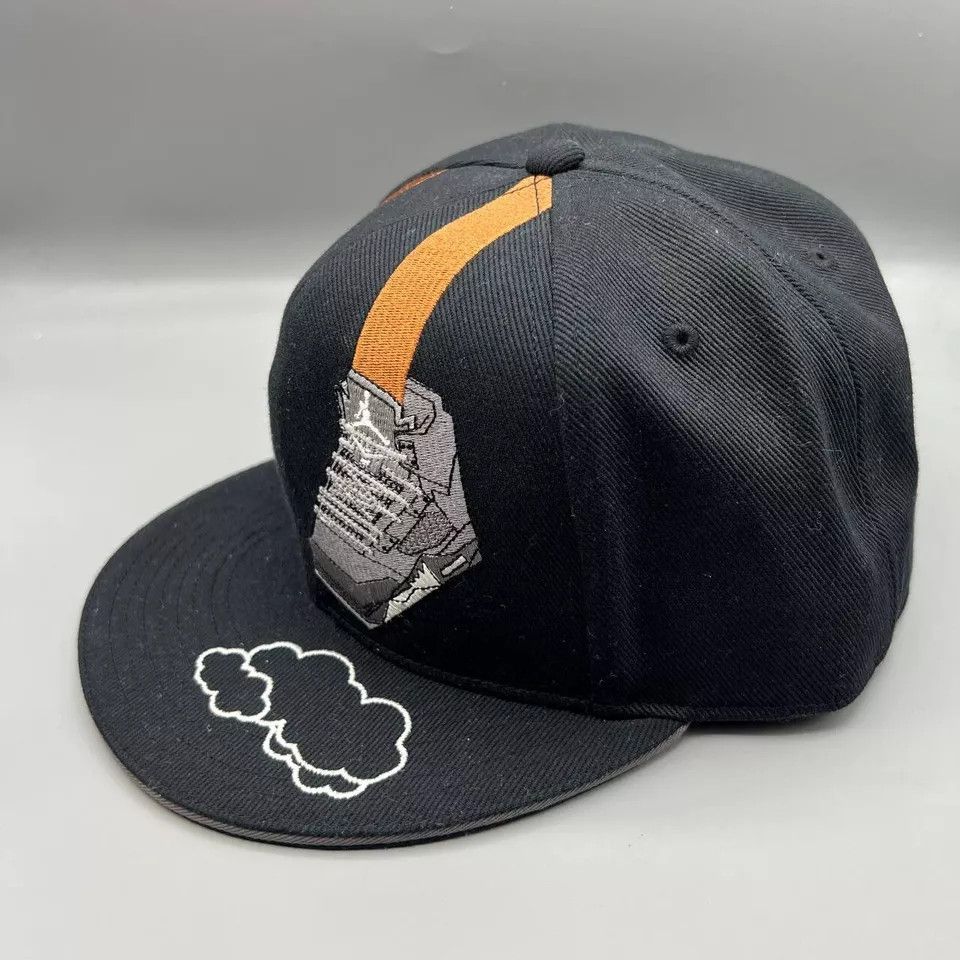 Jordan Brand Air Jordan AJ Retro 8 Hat Men 7 3/8 Embroidered Logo Fitted Size ONE SIZE - 2 Thumbnail