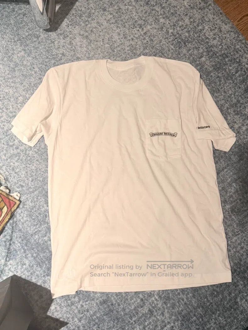 Chrome Hearts CHROME HEARTS Size L White scroll short sleeve Size US L / EU 52-54 / 3 - 1 Thumbnail