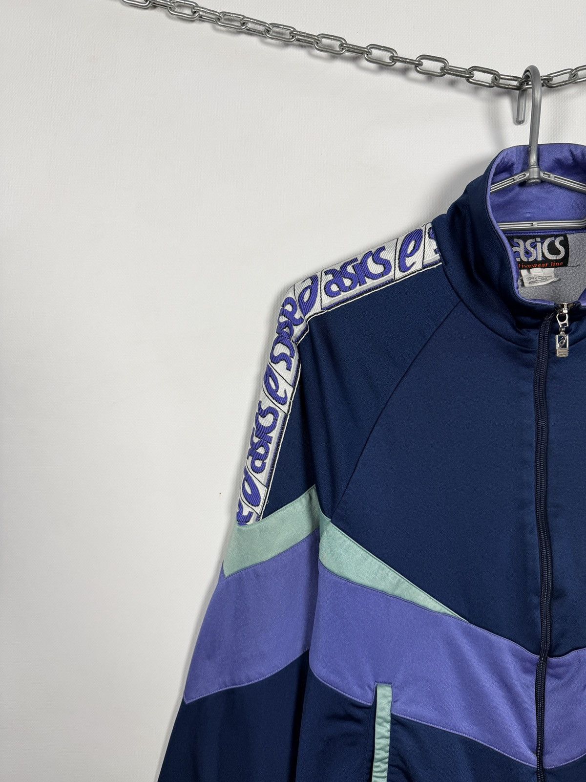 Asics Asics Vintage 90s Track Jacket Full Zip Sportswear Size 54 Size US M / EU 48-50 / 2 - 3 Thumbnail