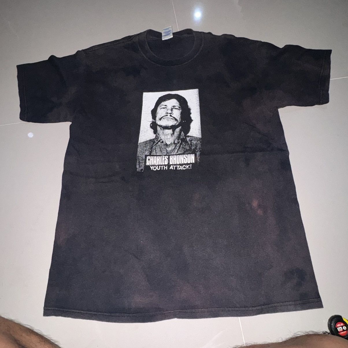Band Tees × Vintage Rare Vintage 90s Charles Bronson - Youth Attack! Size US L / EU 52-54 / 3 - 2 Thumbnail