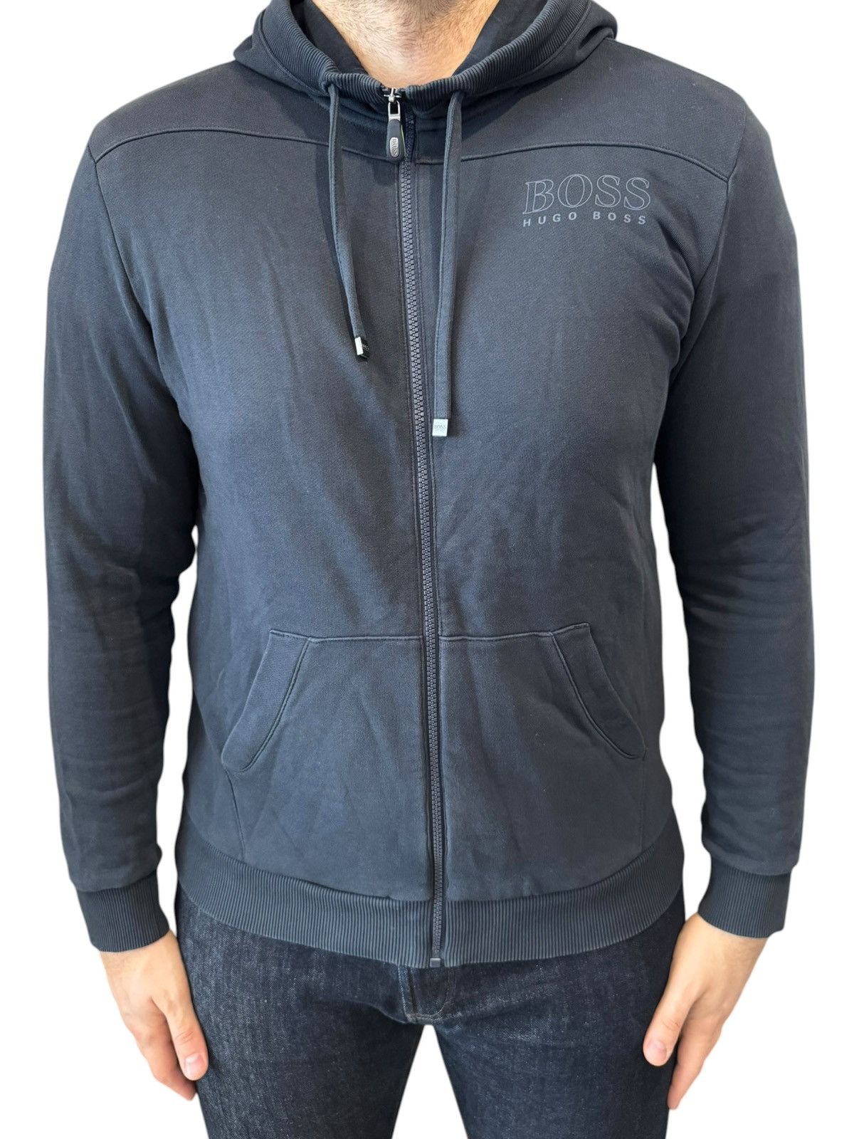 Hugo Boss Hugo Boss Saggy Regulat Fit Full Hoodie Sweatshirt Large Size US L / EU 52-54 / 3 - 1 Thumbnail