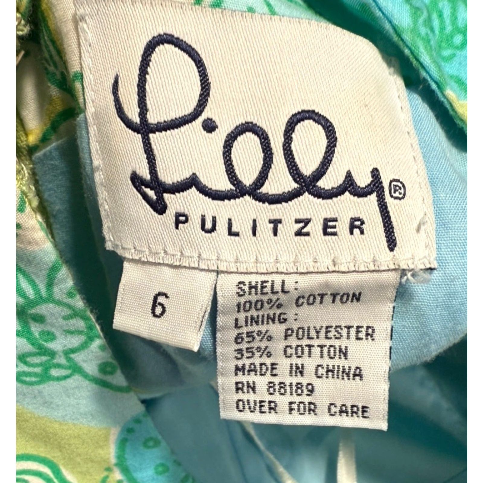 Lilly Pulitzer Lilly Pulitzer Guava Green Crab Cake Strapless Summer Dress Women's Size 6 Size M / US 6-8 / IT 42-44 - 5 Thumbnail