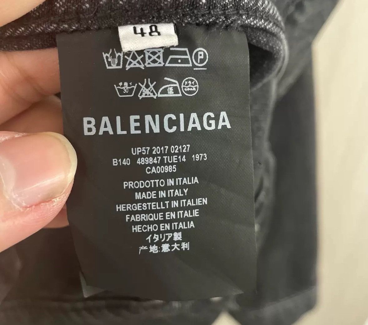 Balenciaga Balenciaga short denim jacket2412-Nextarrow Size US S / EU 44-46 / 1 - 4 Thumbnail