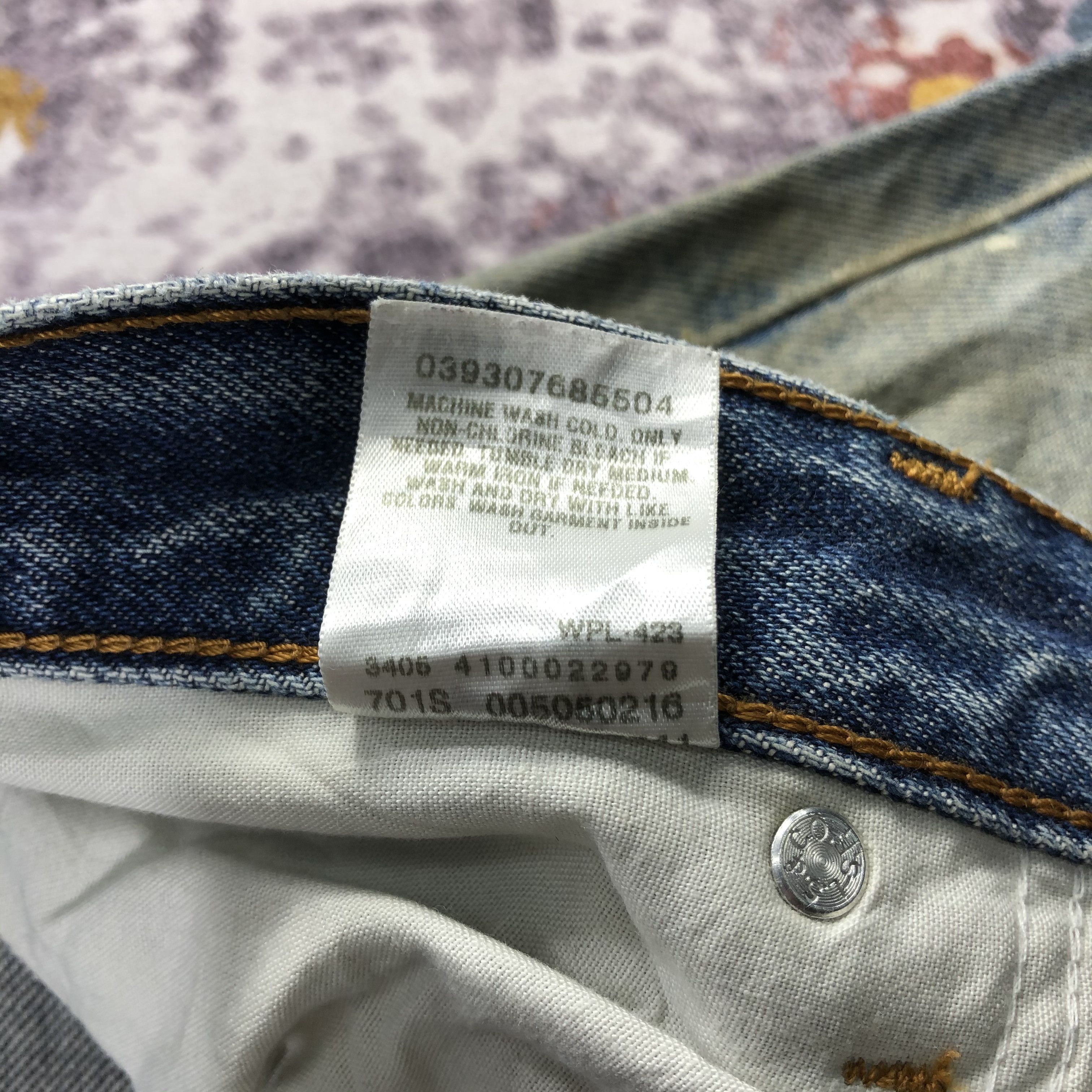 Levi's × Vintage Vintage Blue Wash Levis 505 Jeans-JM2496 Size US 36 / EU 52 - 15 Thumbnail