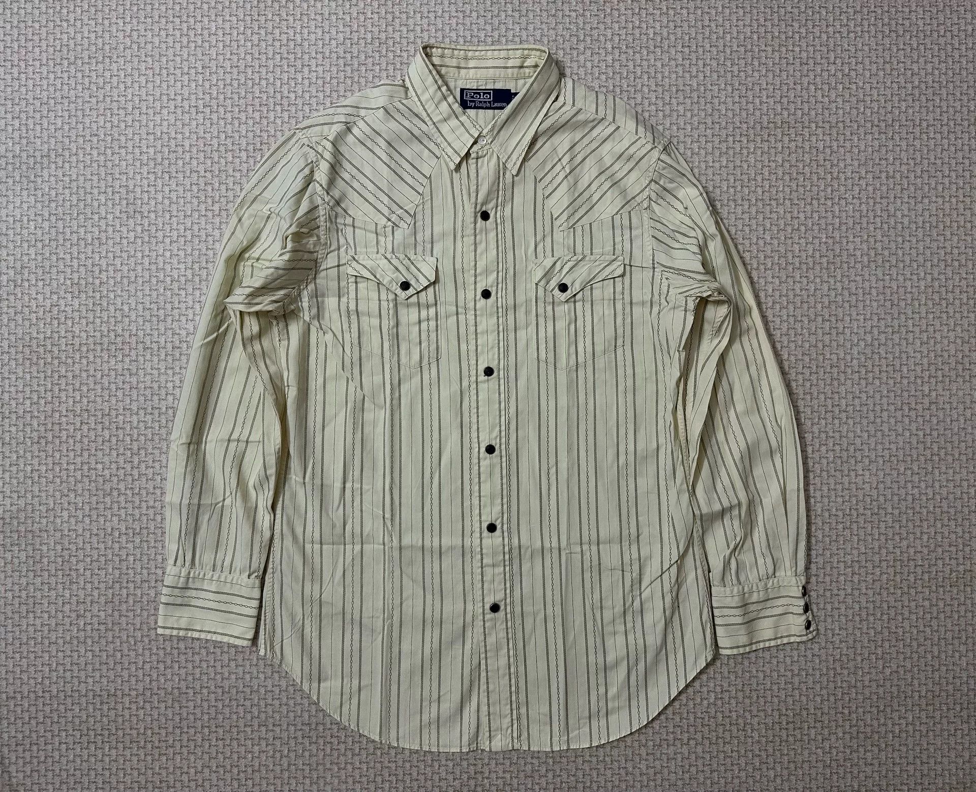 Polo Ralph Lauren Ralph Lauren Polo RL Old Blue Label Western Shirt Size US M / EU 48-50 / 2 - 1 Thumbnail