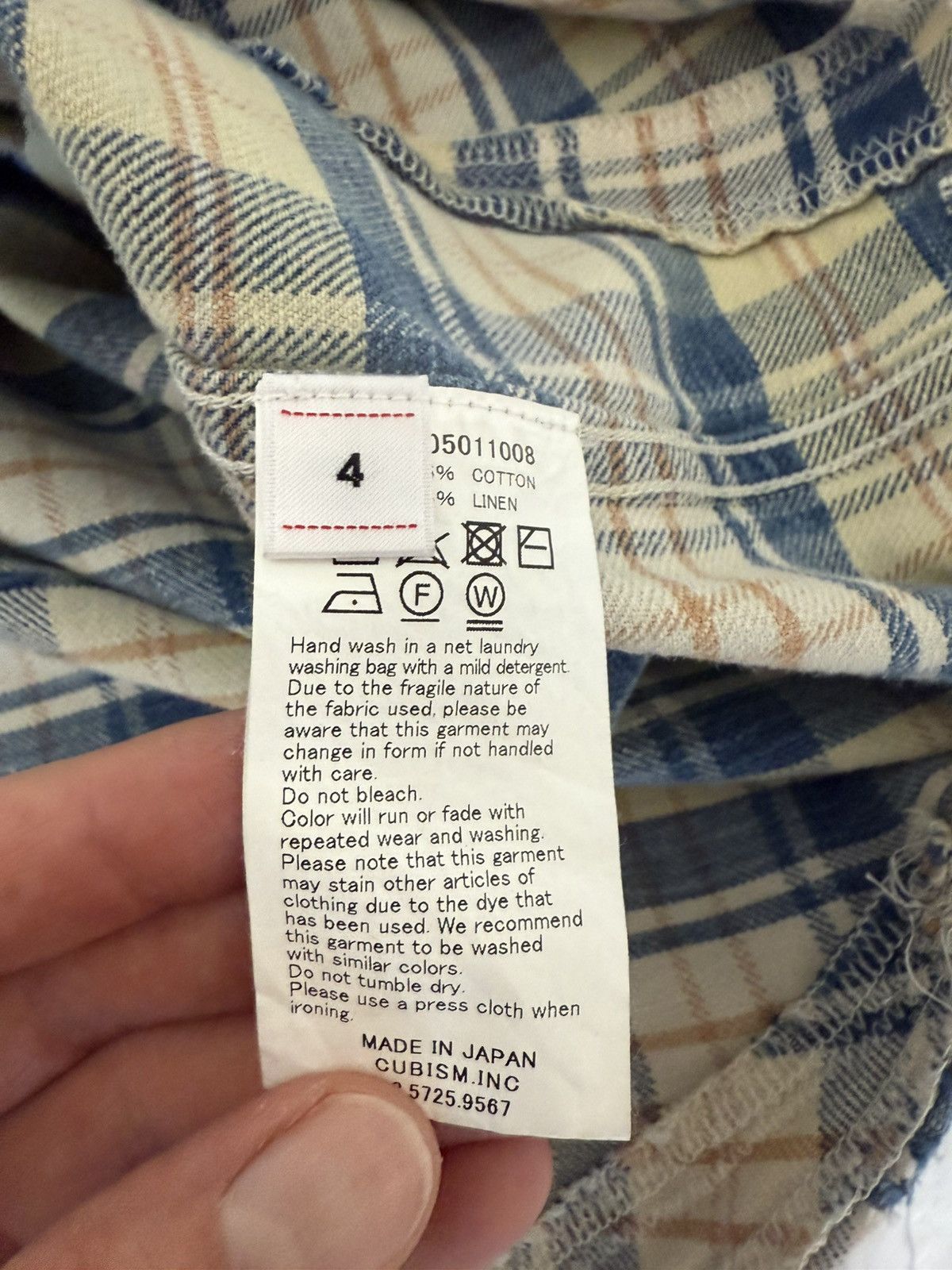 Visvim Visvim Pioneer Crash Flannel Size US XL / EU 56 / 4 - 11 Thumbnail