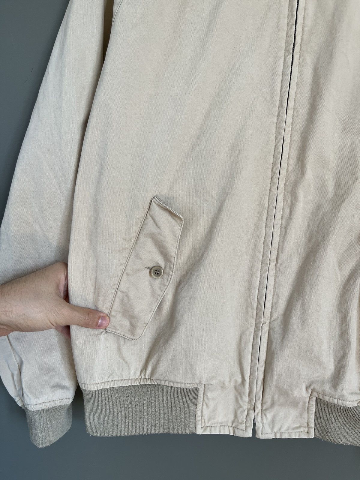 Avirex AVIREX Cotton Beige Classic Flight Bomber Jacket Size US XL / EU 56 / 4 - 7 Thumbnail