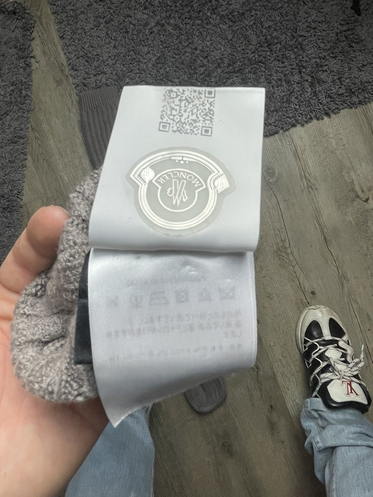 Moncler × Rick Owens Rick Owens Moncler long socks Size ONE SIZE - 3 Thumbnail