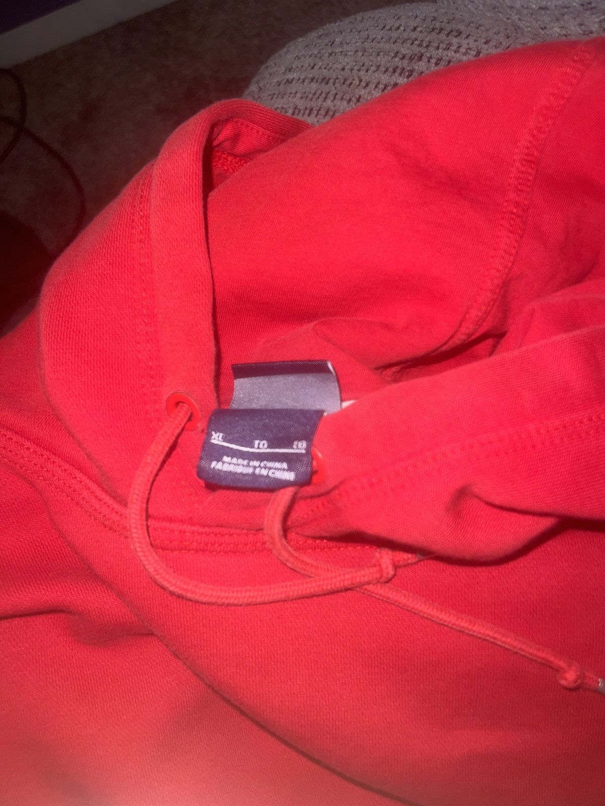 Nike Nike Logo Draw-String Hoodie Size US XL / EU 56 / 4 - 7 Thumbnail